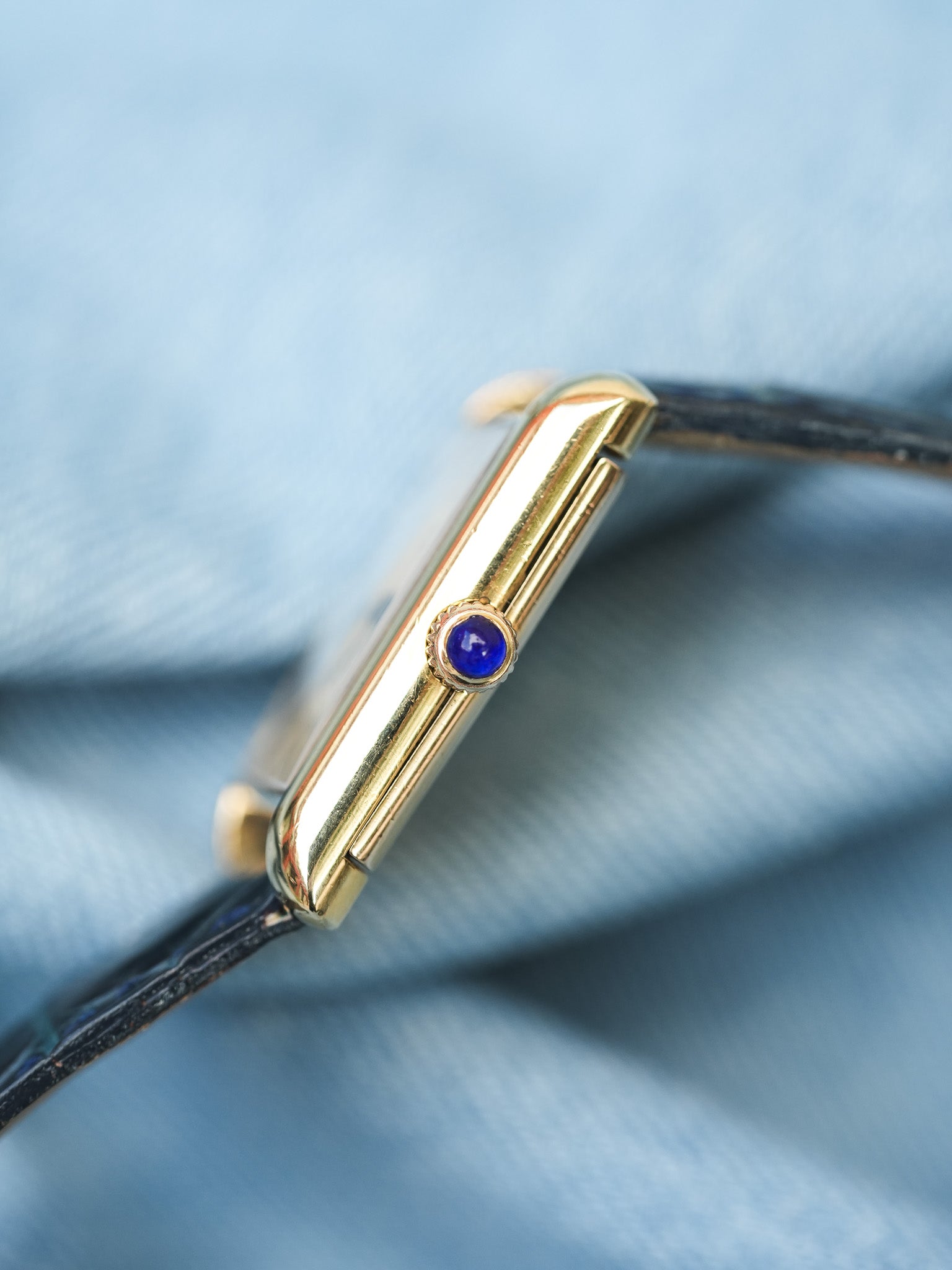 Cartier - Must of Cartier Tank First Generation Electroplated 18K - 1970s