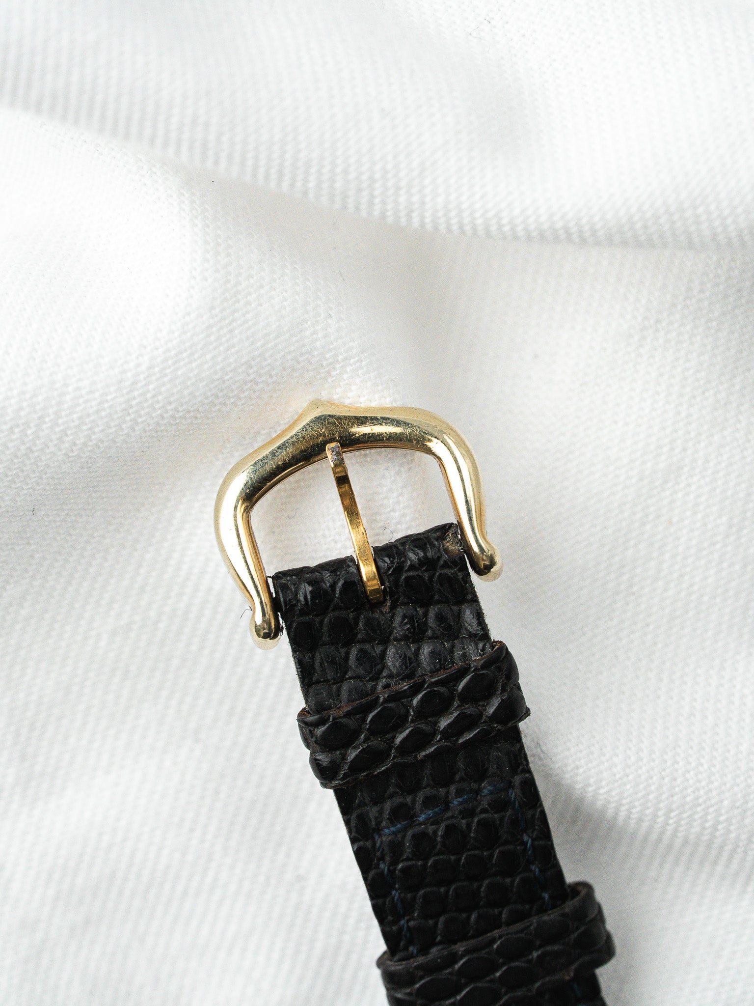 Cartier Must Vendôme 590004 镀金银 — 黑色表盘 Spider (1990s)