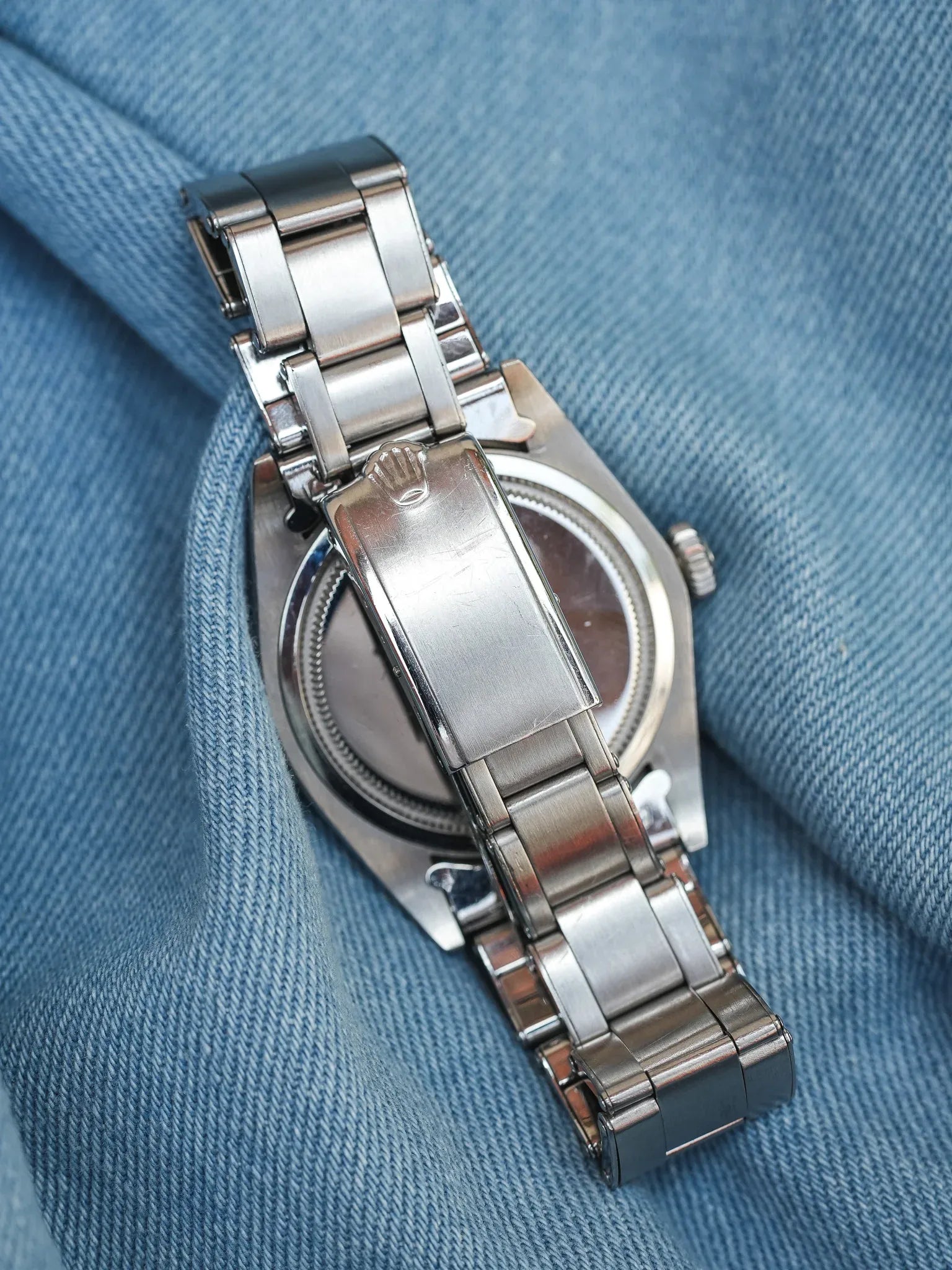 Rolex - Oyster Extra fein 6426 Zifferblatt Leinen Silber - 1971