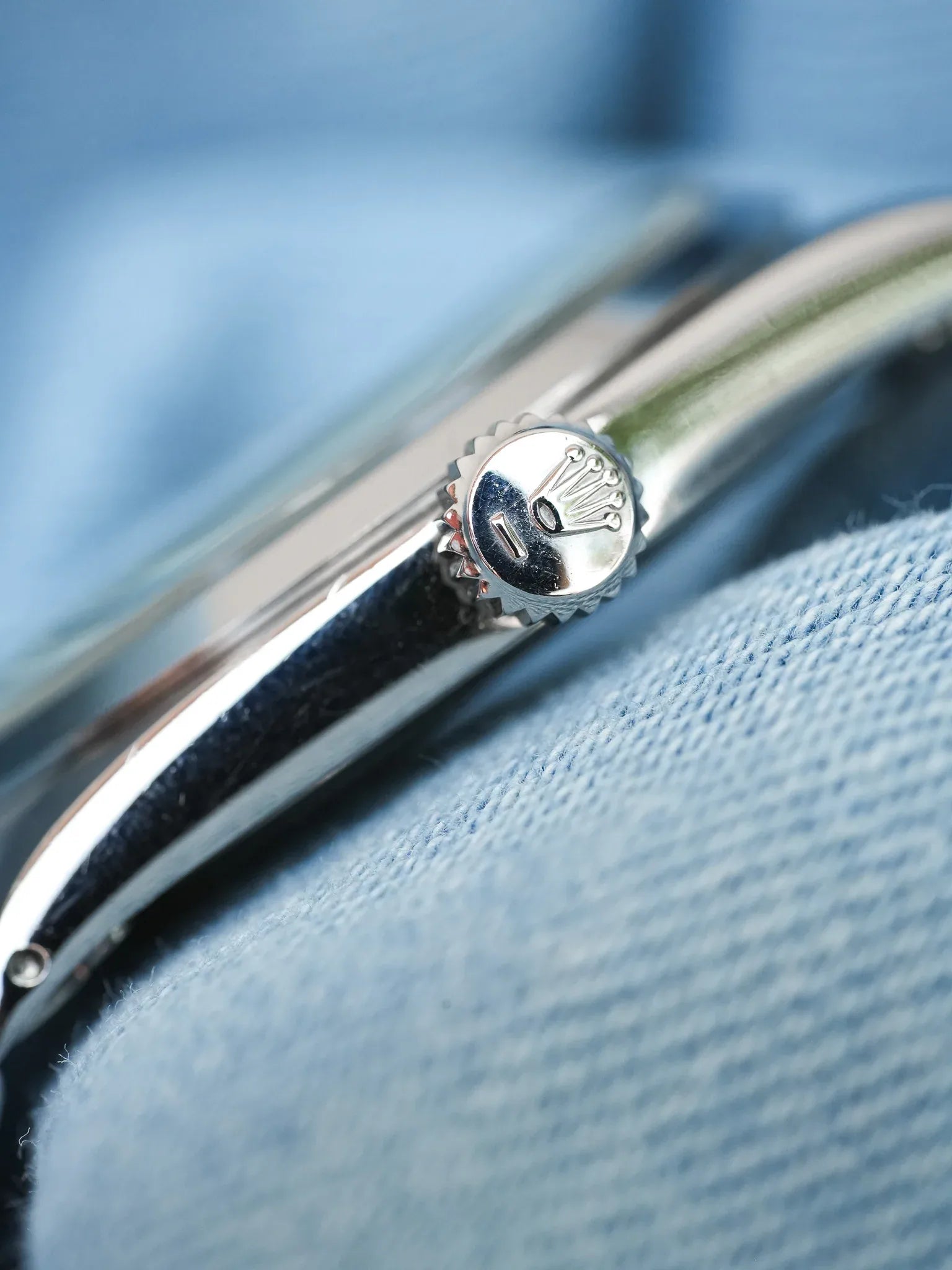 Rolex - Oyster Extra fein 6426 Zifferblatt Leinen Silber - 1971