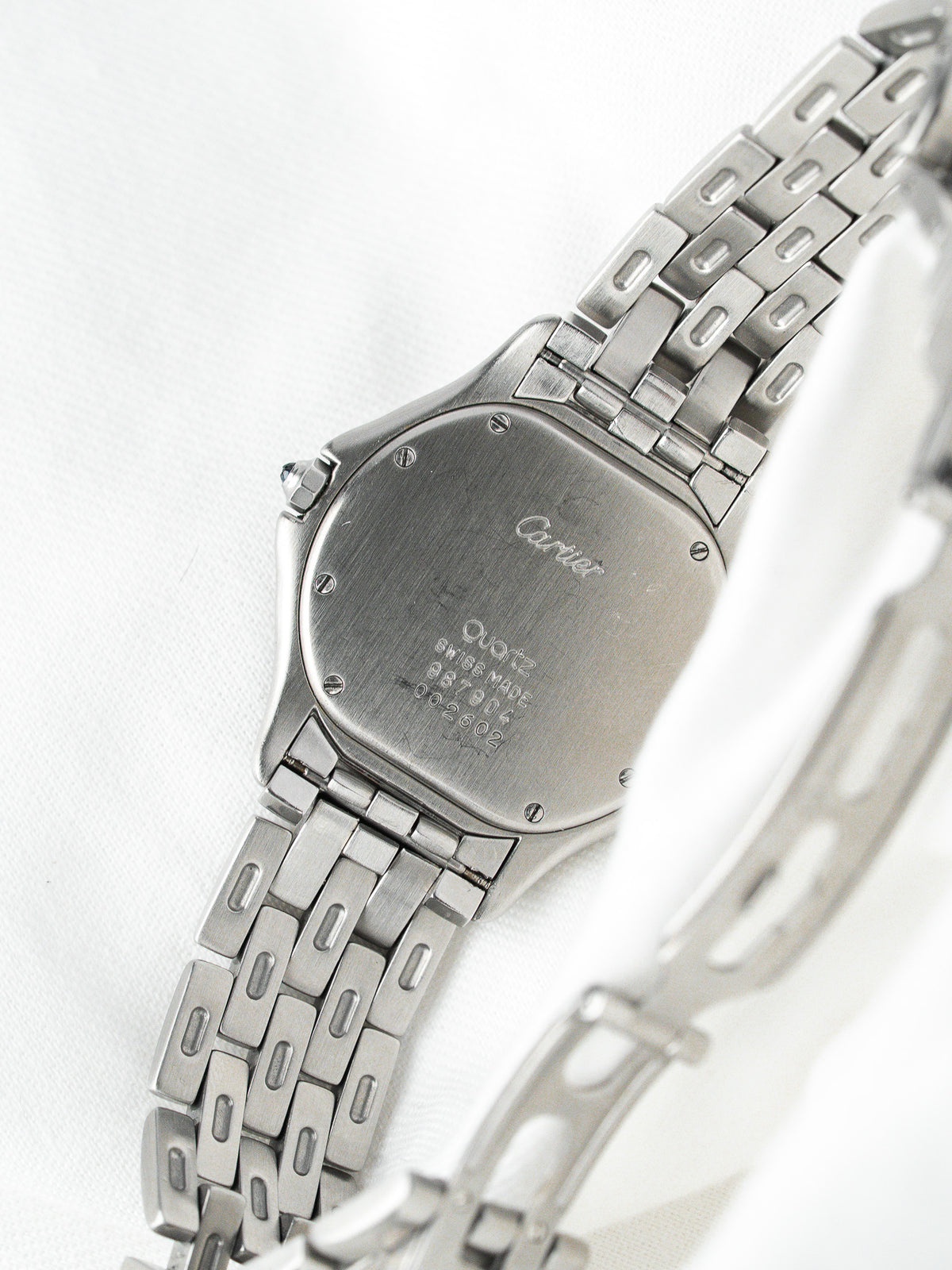 Montre Cartier Panthère Cougar 987904 Acier — Romains (1990s)
