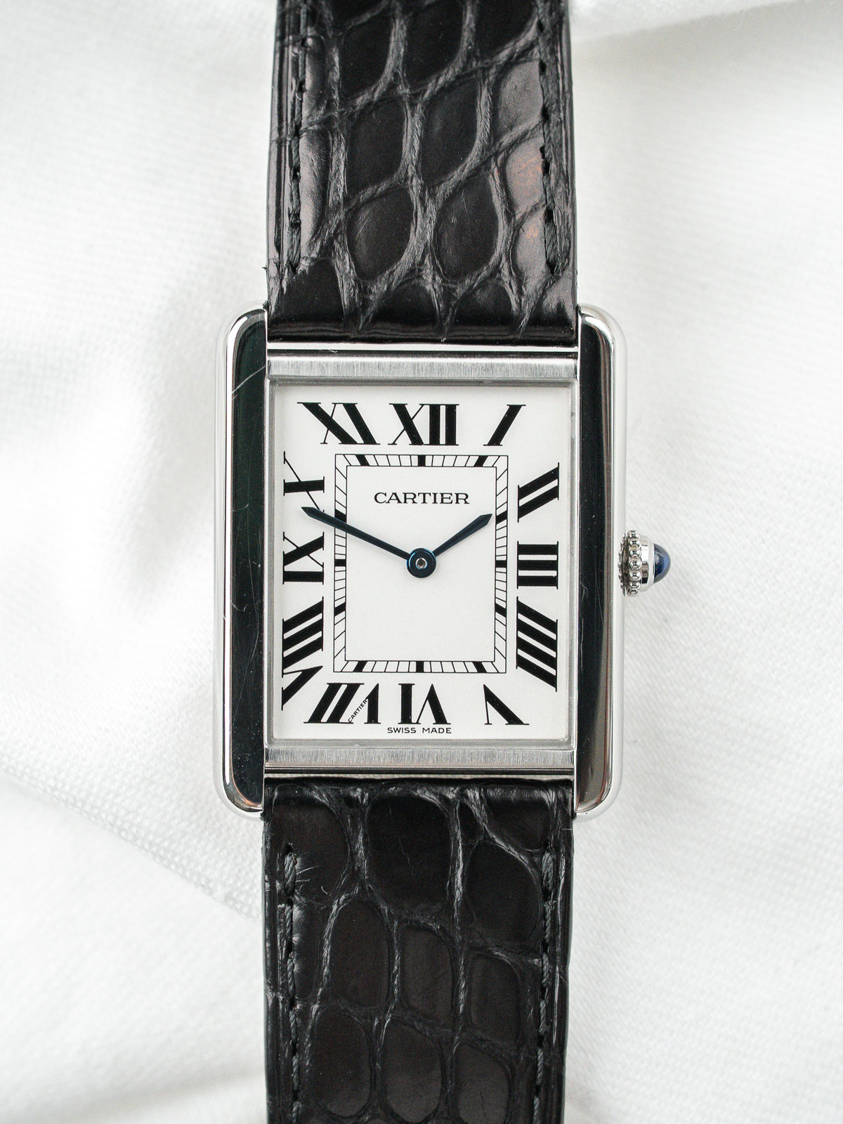 Cartier Tank Solo Large Watch 3169 — Acciaio (anni 2010)
