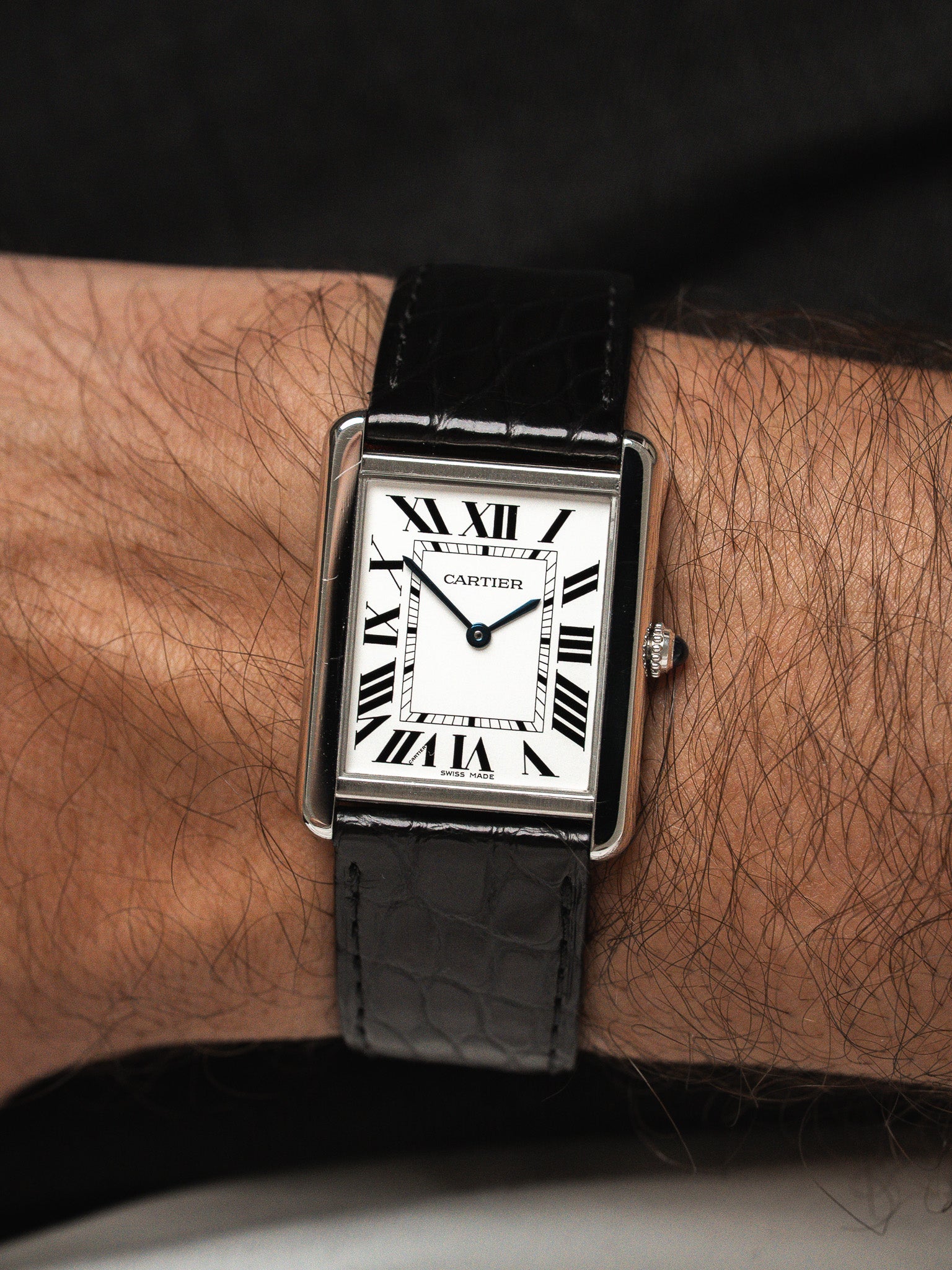 Cartier Tank Solo Large Watch 3169 — Acciaio (anni 2010)