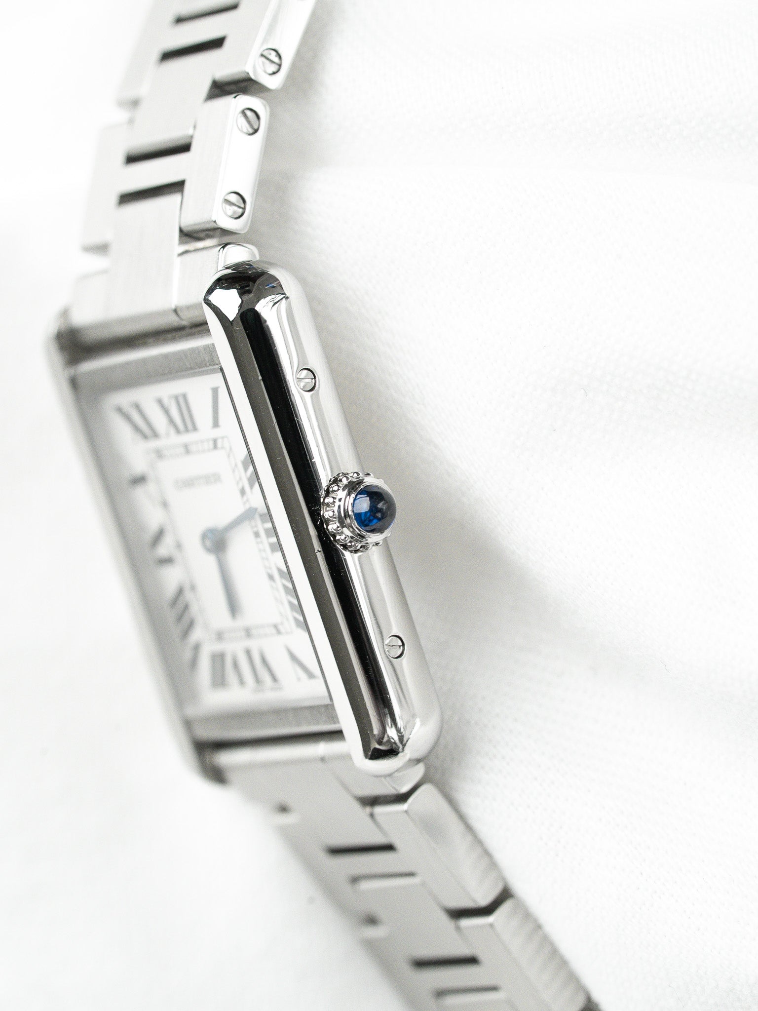 Cartier Tank Solo Medium Watch 3170 — Acciaio su Acciaio (anni 2010)