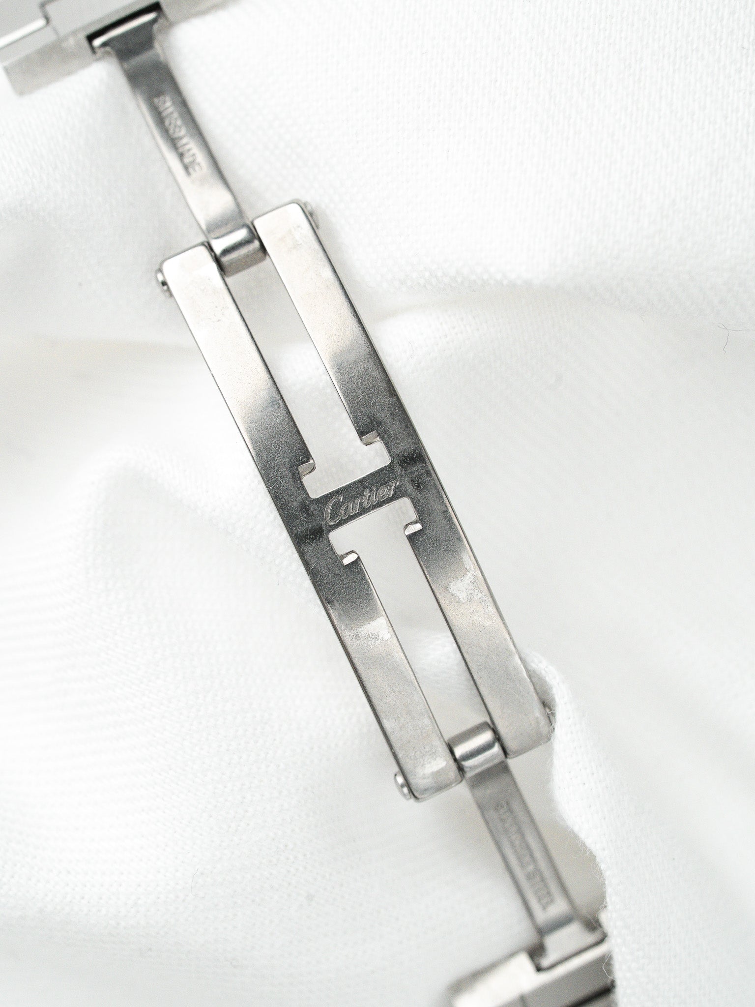 Cartier Tank Solo Medium Watch 3170 — Acciaio su Acciaio (anni 2010)