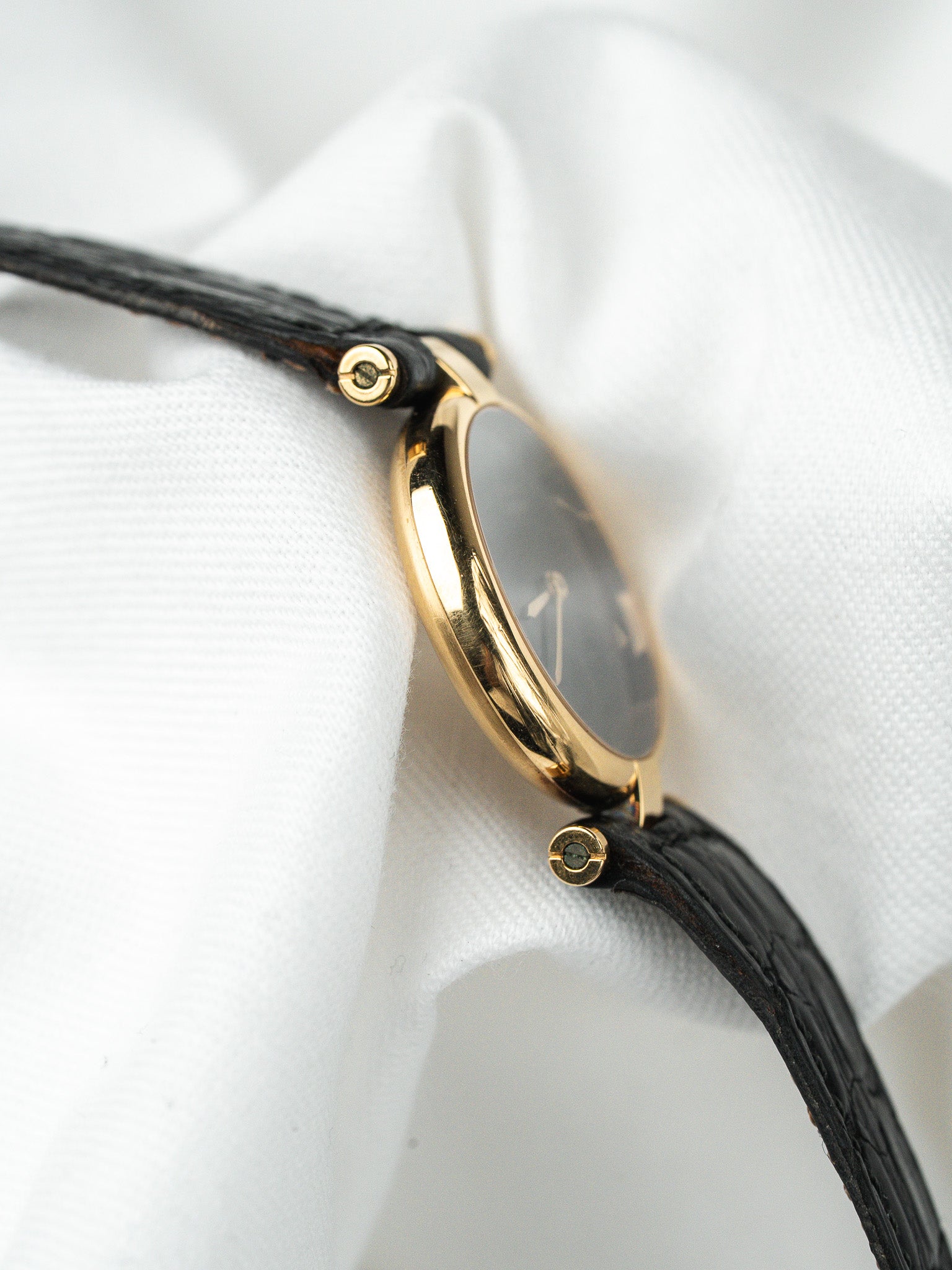 Cartier Must Vendôme 590004 — Negro, Pulsera Cartier (1990s)