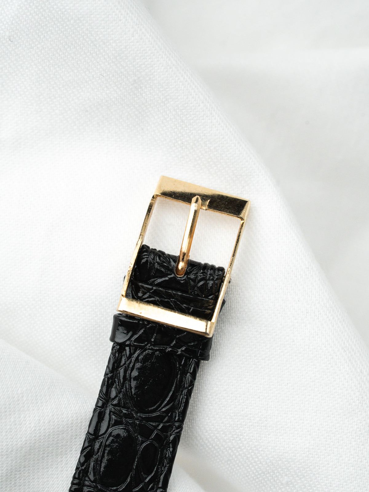 Montre Michel Herbelin Tank Allongé — Plaqué Or (1970s)