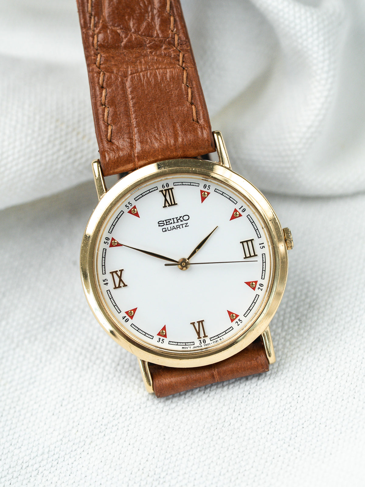 Fond de boîtier acier - Montre Seiko 7N01-7001 - Atelier Victor