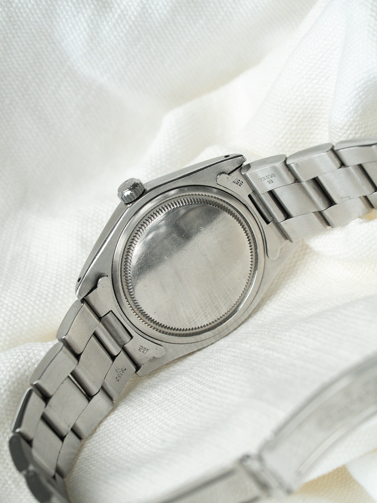 Boucle déployante Rolex acier - Montre Rolex Oysterdate 6694 - Atelier Victor