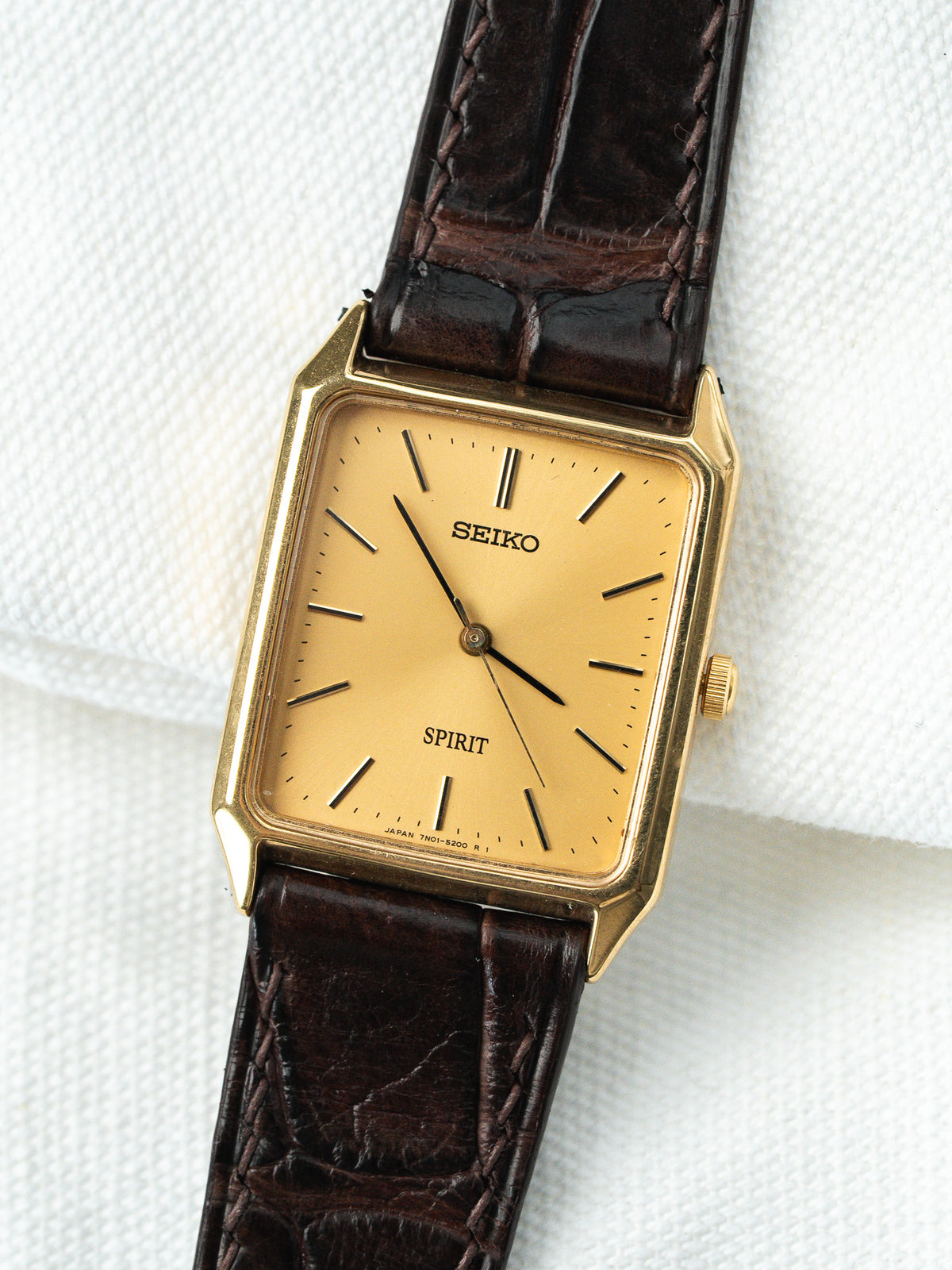 Boucle acier - Montre Seiko Spirit 7N01-5180 - Atelier Victor