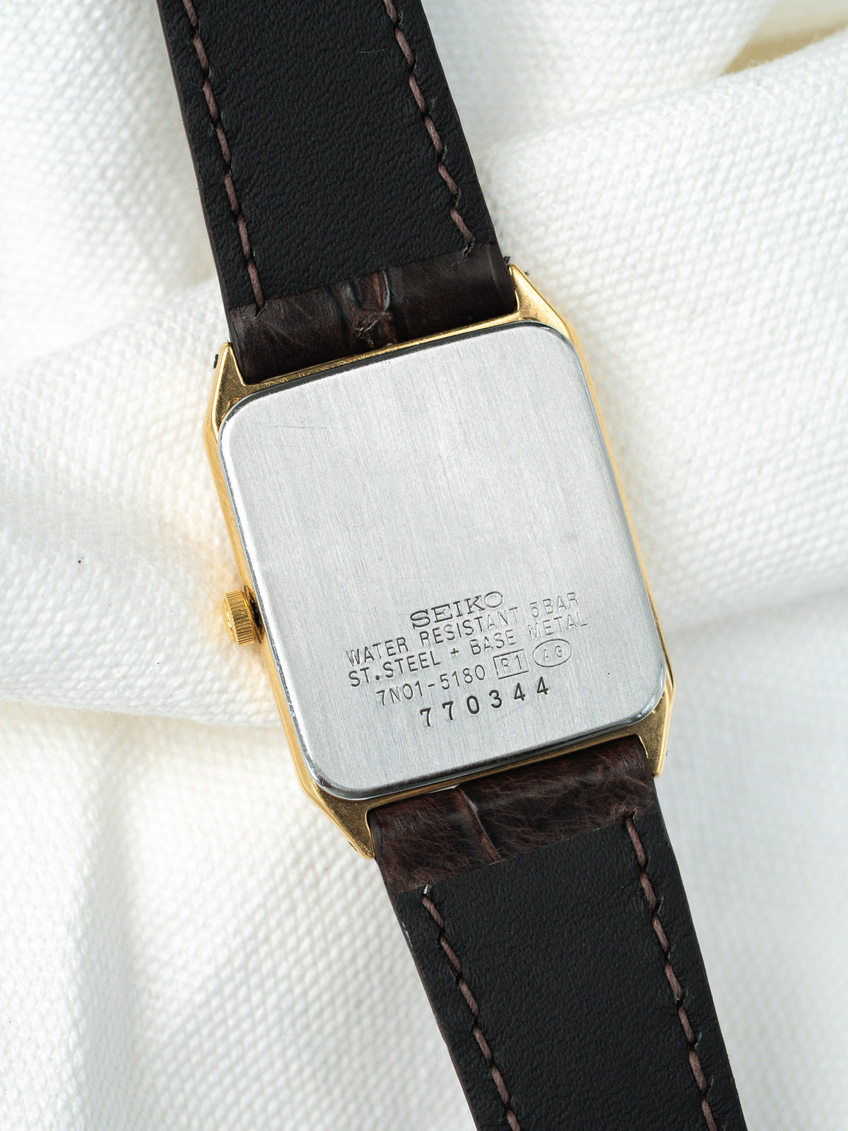 Portée au poignet - Montre Seiko Spirit 7N01-5180 - Atelier Victor