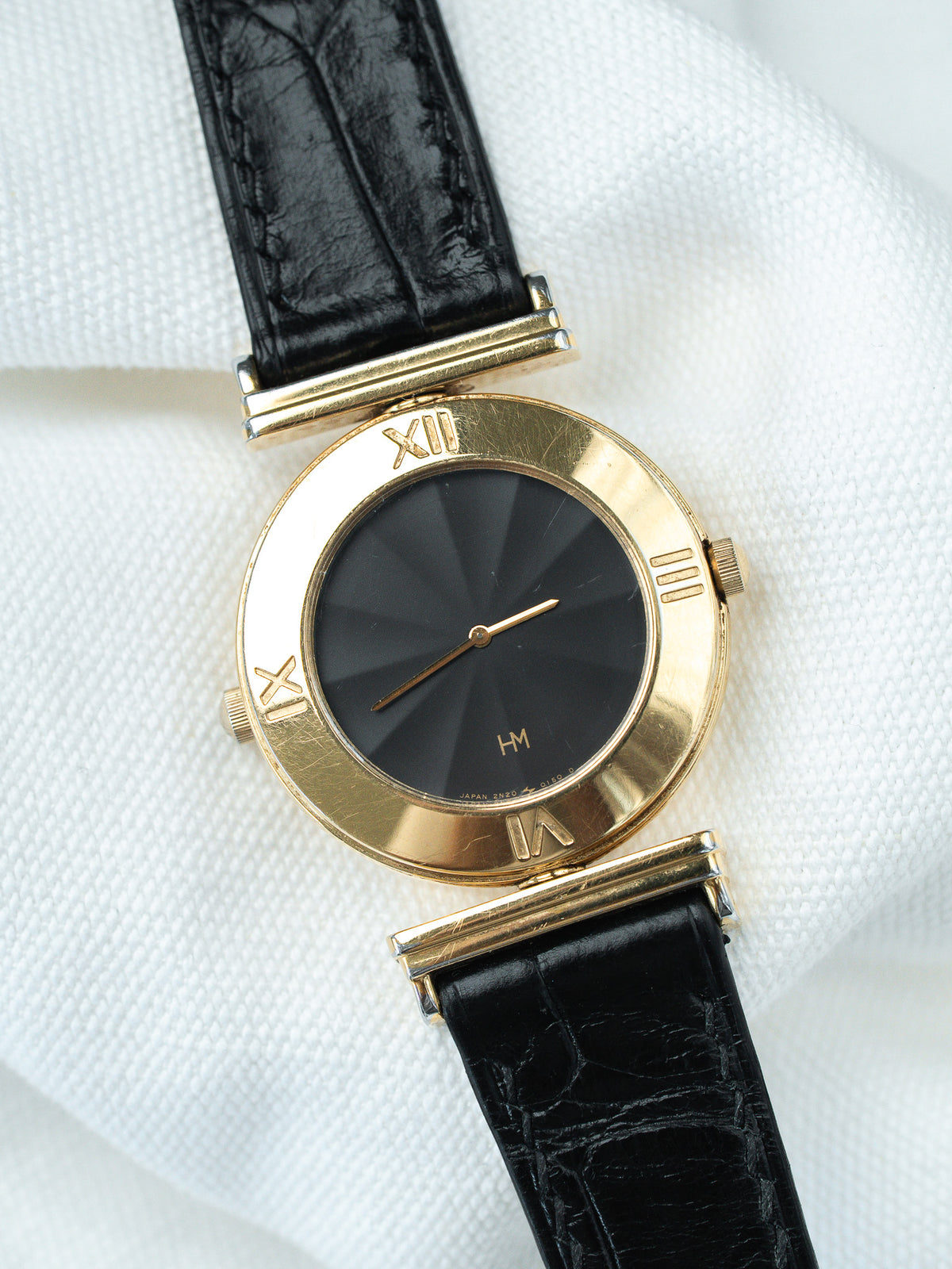 Vintage Hanae Mori 2N20-0070 Watch — Due Quadranti (1991)
