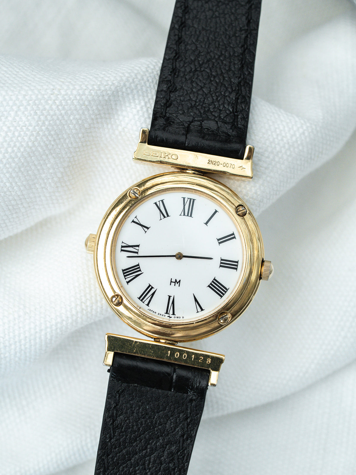 Vintage Hanae Mori 2N20-0070 Watch — Due Quadranti (1991)
