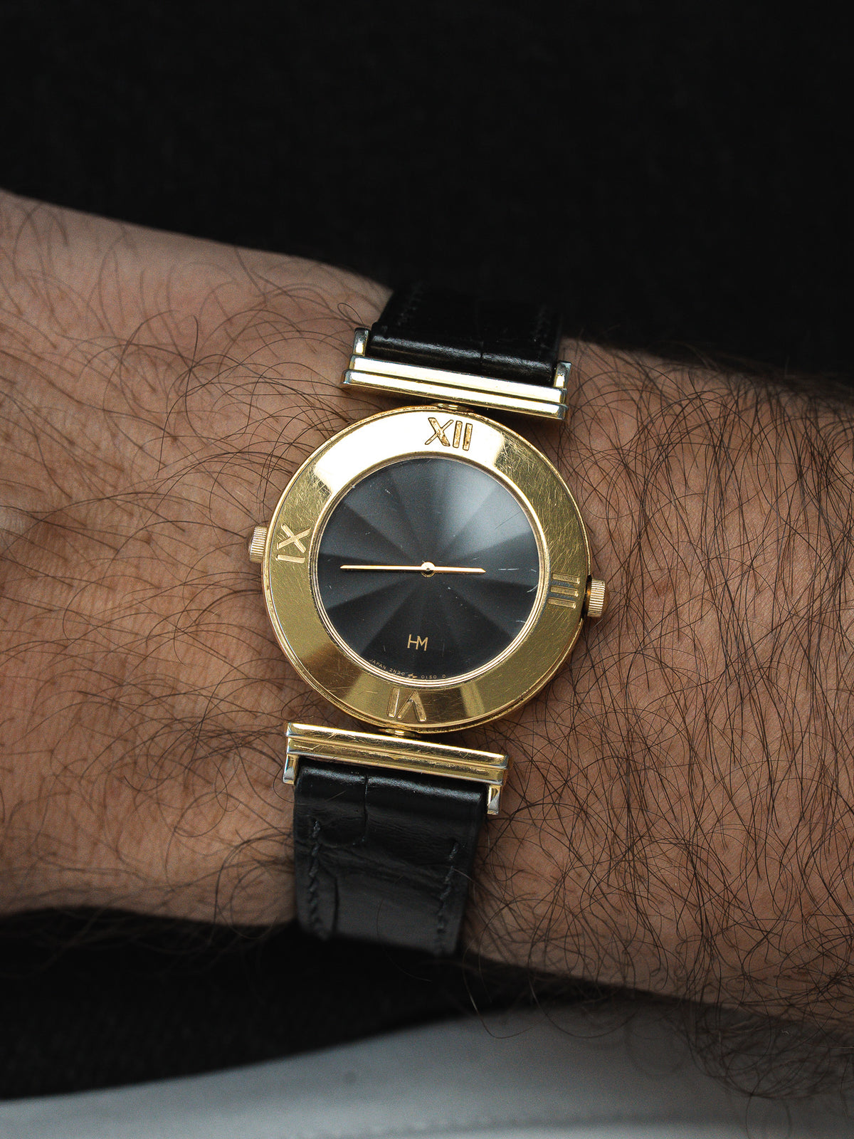 Vintage Hanae Mori 2N20-0070 Watch — Due Quadranti (1991)