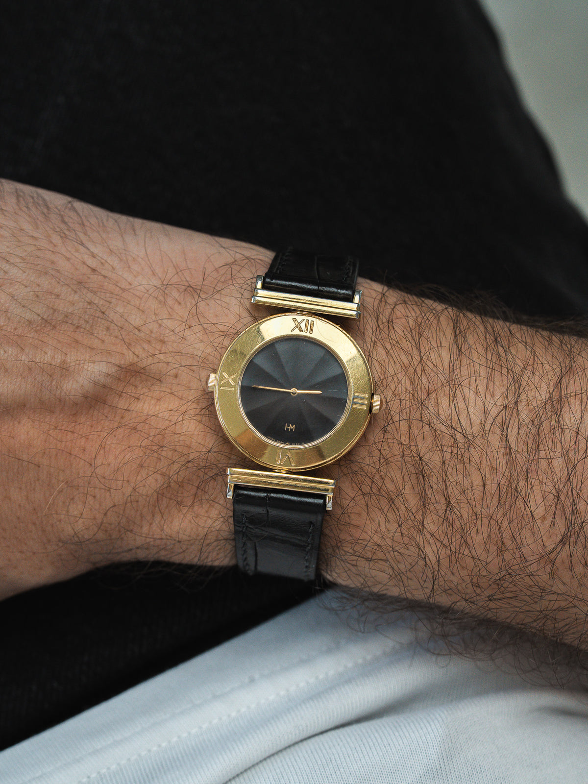 Vintage Hanae Mori 2N20-0070 Watch — Due Quadranti (1991)