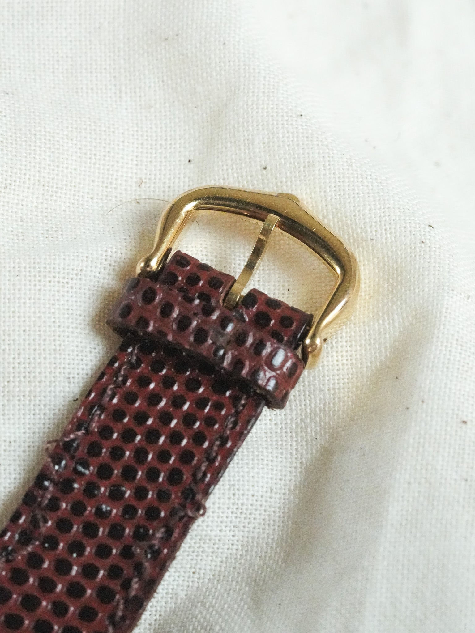 Cartier - Must de Cartier Tank Ref 590005 23x30 Vermeil Quartz Cadran Or Romain - 1980s