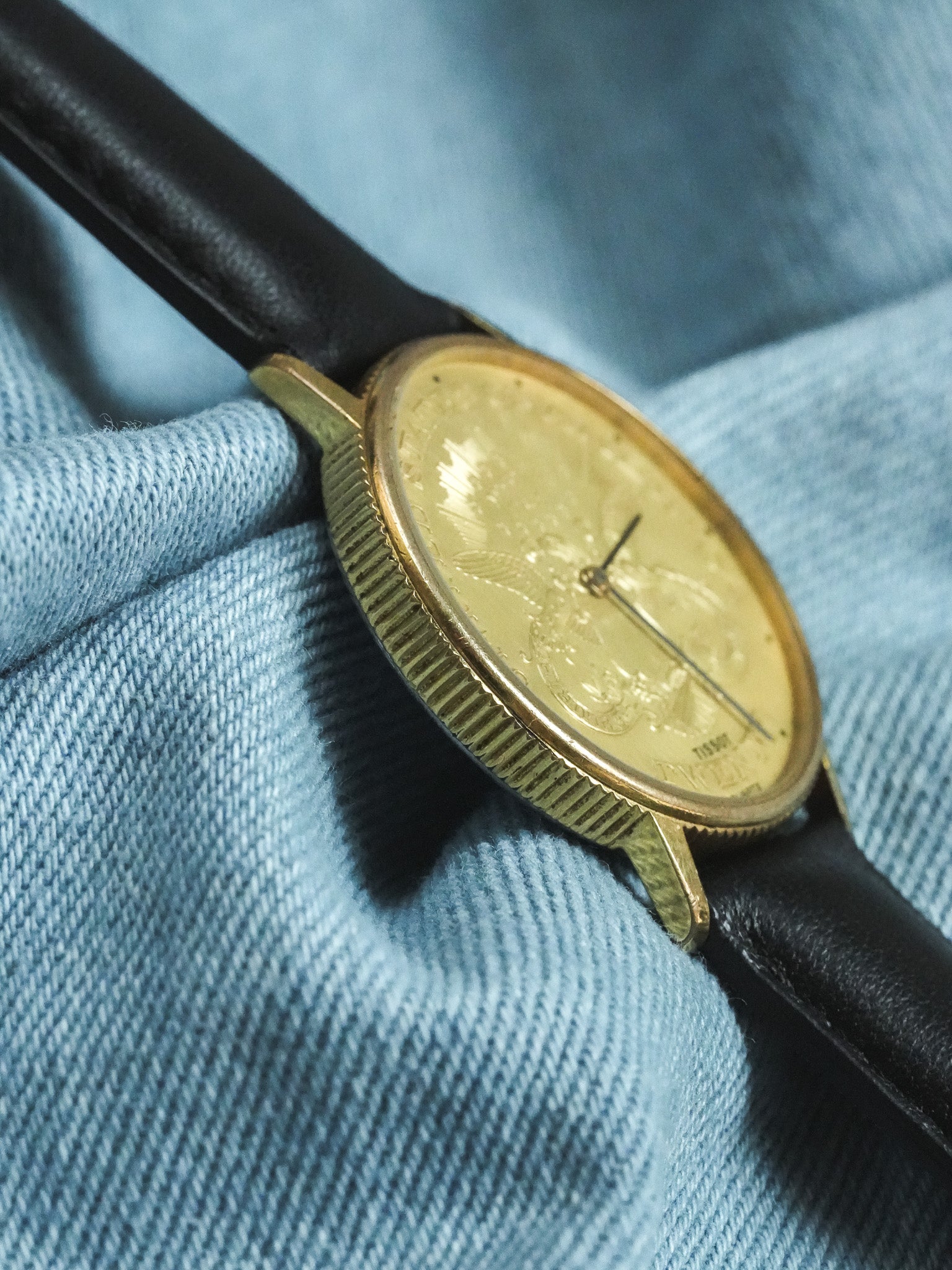 Tissot - Watch Piece USA "Twenty" Guilloché - 1970s