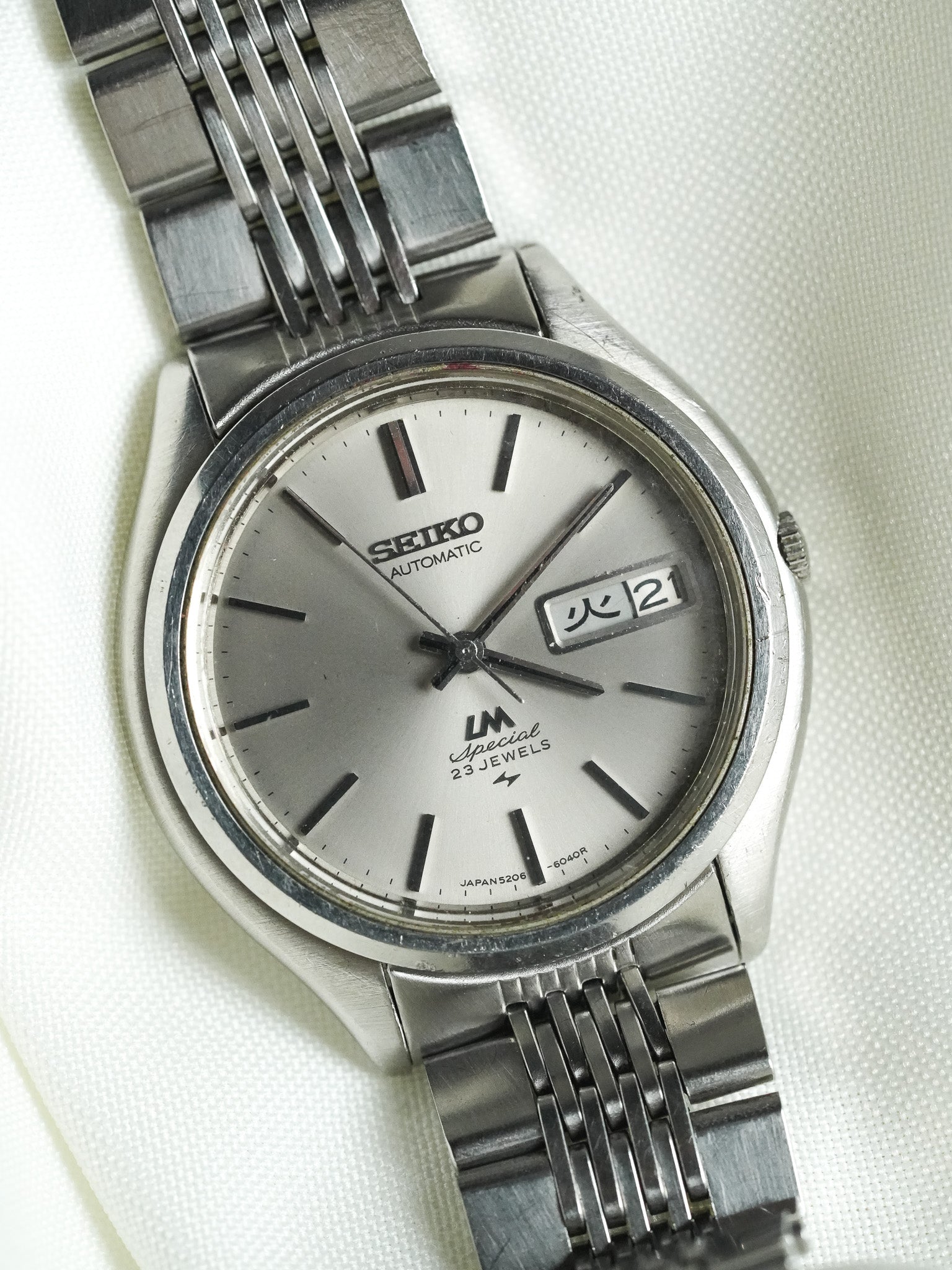Seiko - Lord Matic Специальный Daydate Сталь - 1971