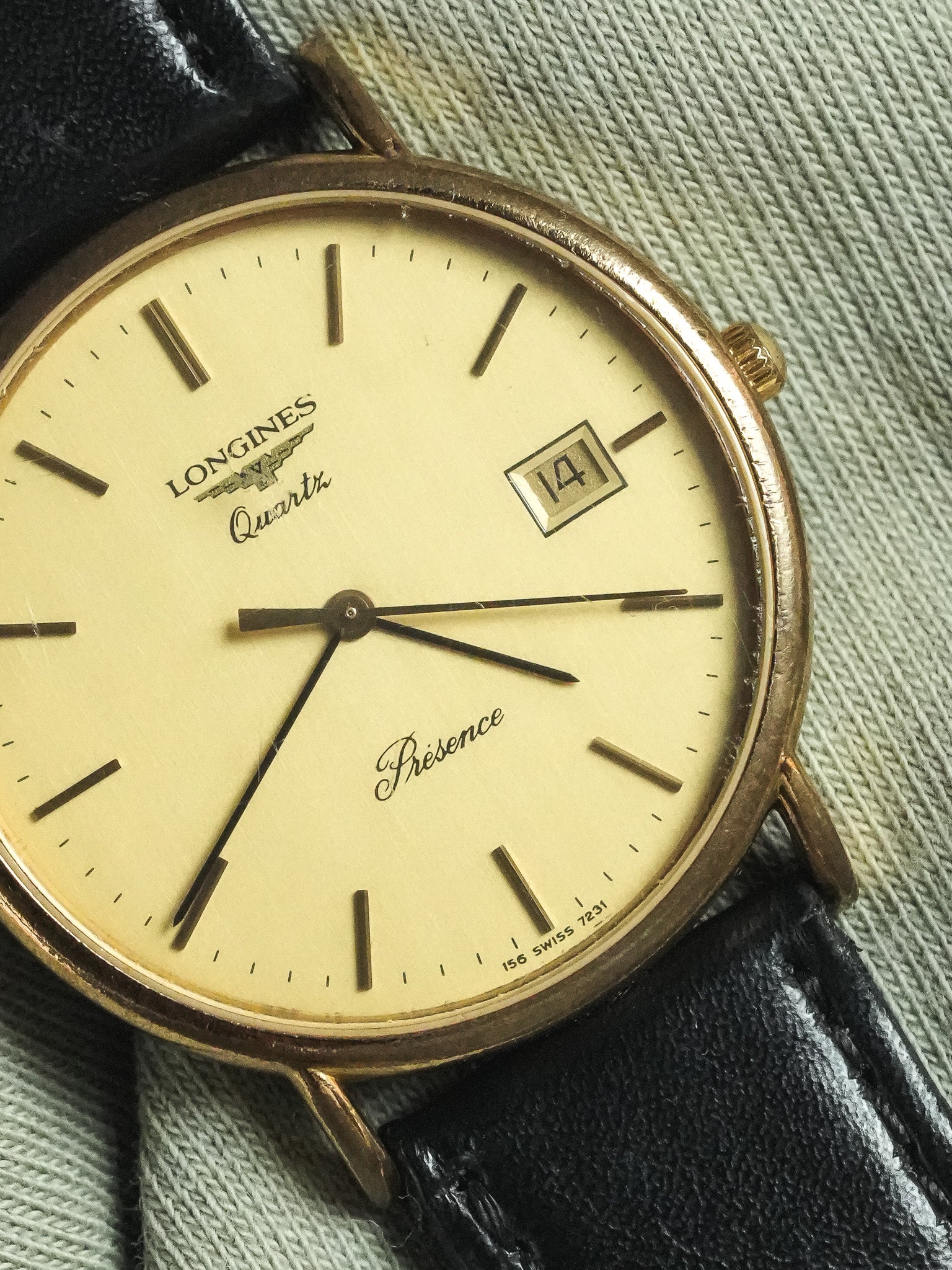 Longines - Presence Ronde Or Datum - 1980s