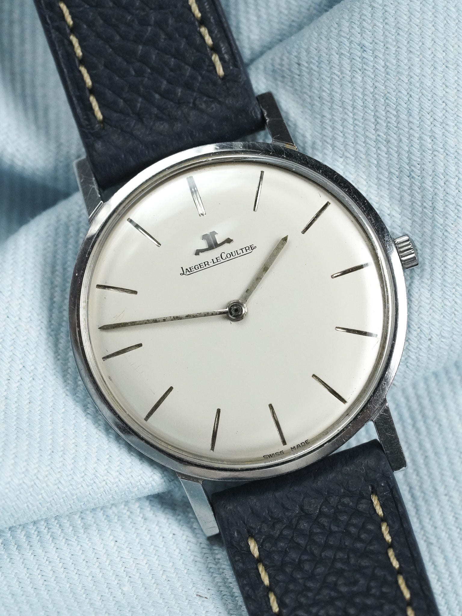Jaeger-LeCoultre - Montre habillée cadran écaille - 1970s