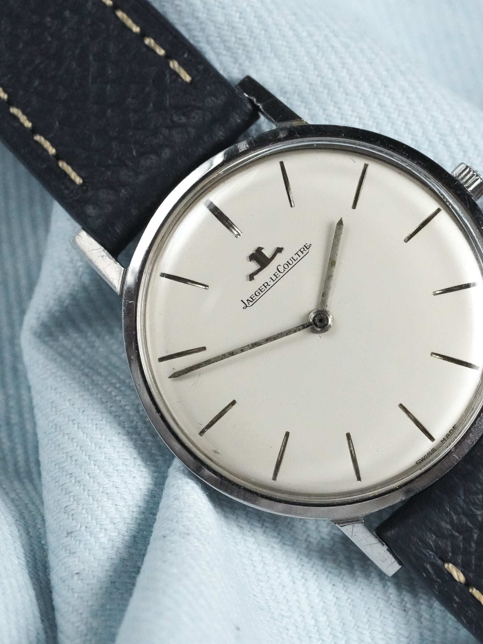 Jaeger-LeCoultre - Montre habillée cadran écaille - 1970s