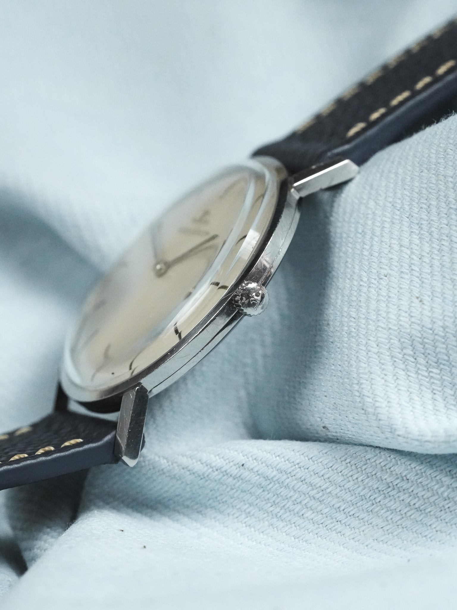Jaeger-LeCoultre - Montre habillée cadran écaille - 1970s
