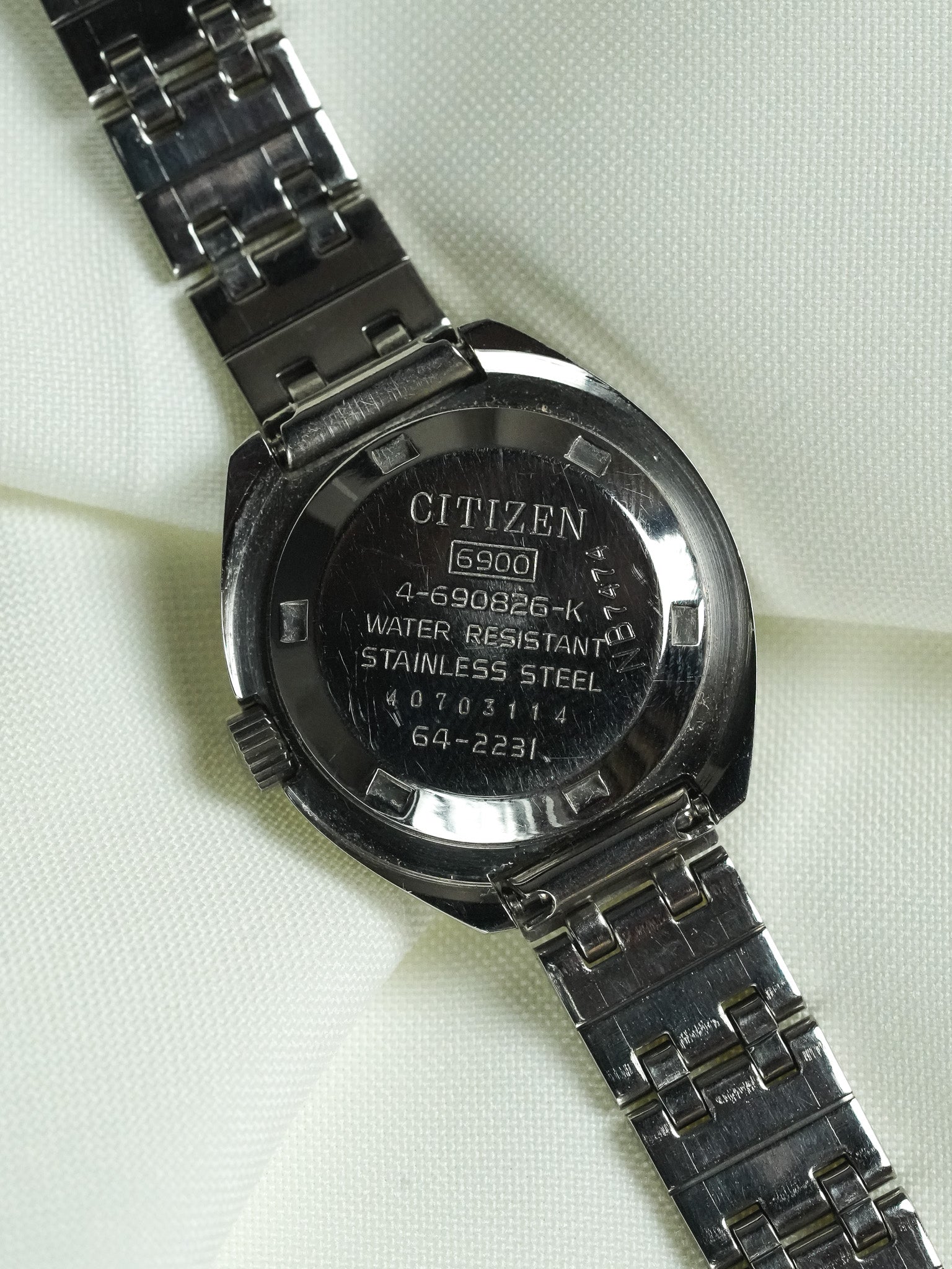 Citizen - Мини Disco Volante Браслет Moka Сталь - Новый из запаса - 1980s
