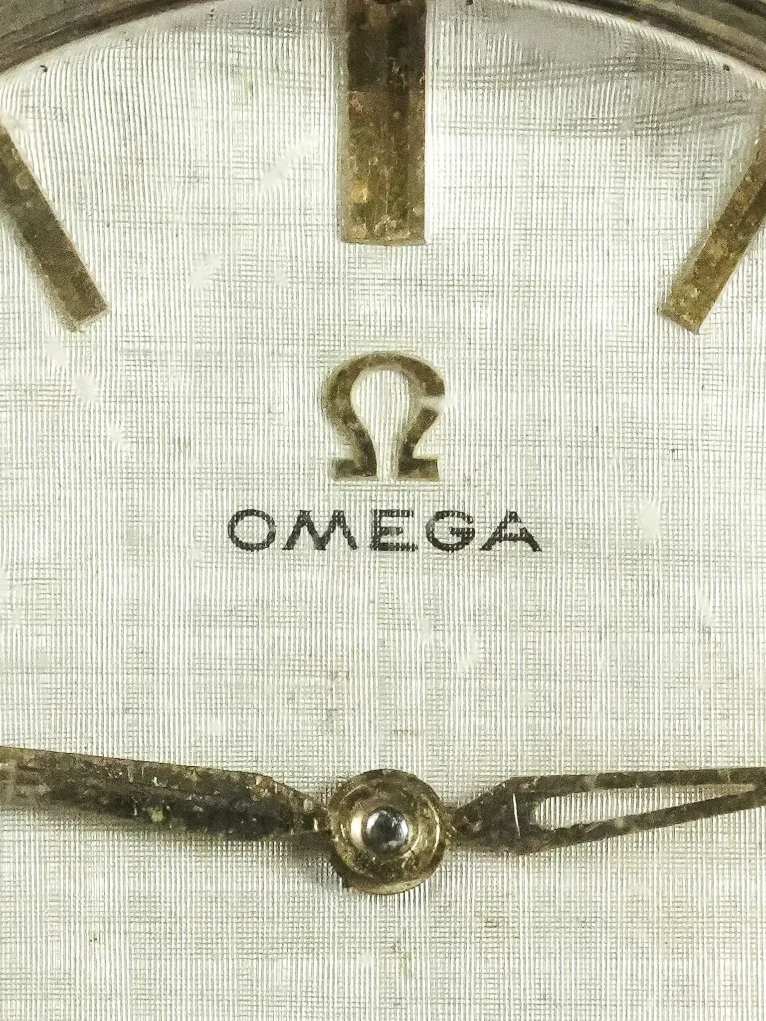 Omega - 14391-6 Plaqué or cadran lin - 1961 - Atelier Victor