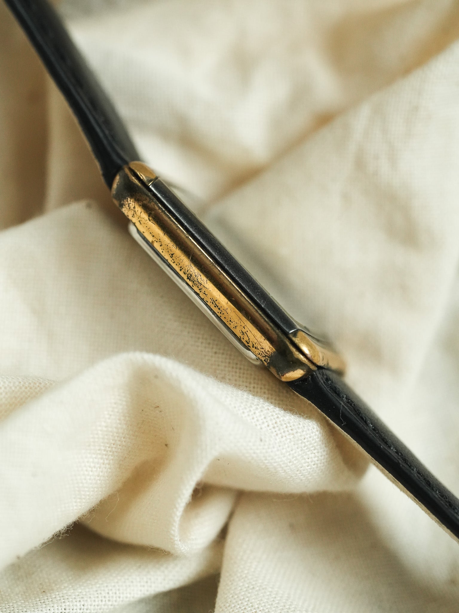 Yema - Mini Tank Gold Steel Date - 1990s