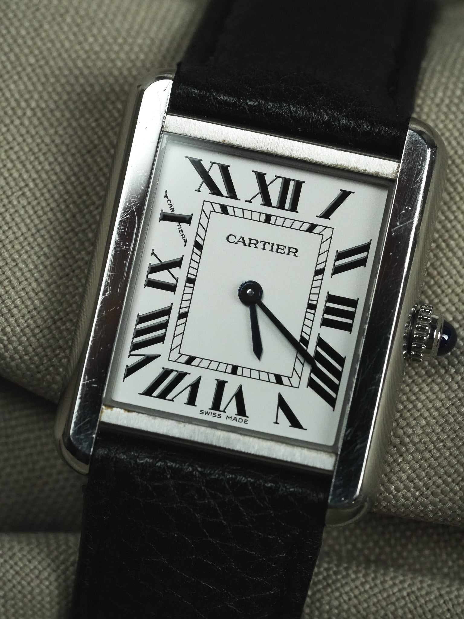 Cartier - 3170 Tank Solo Acier Quartz - 2010-е