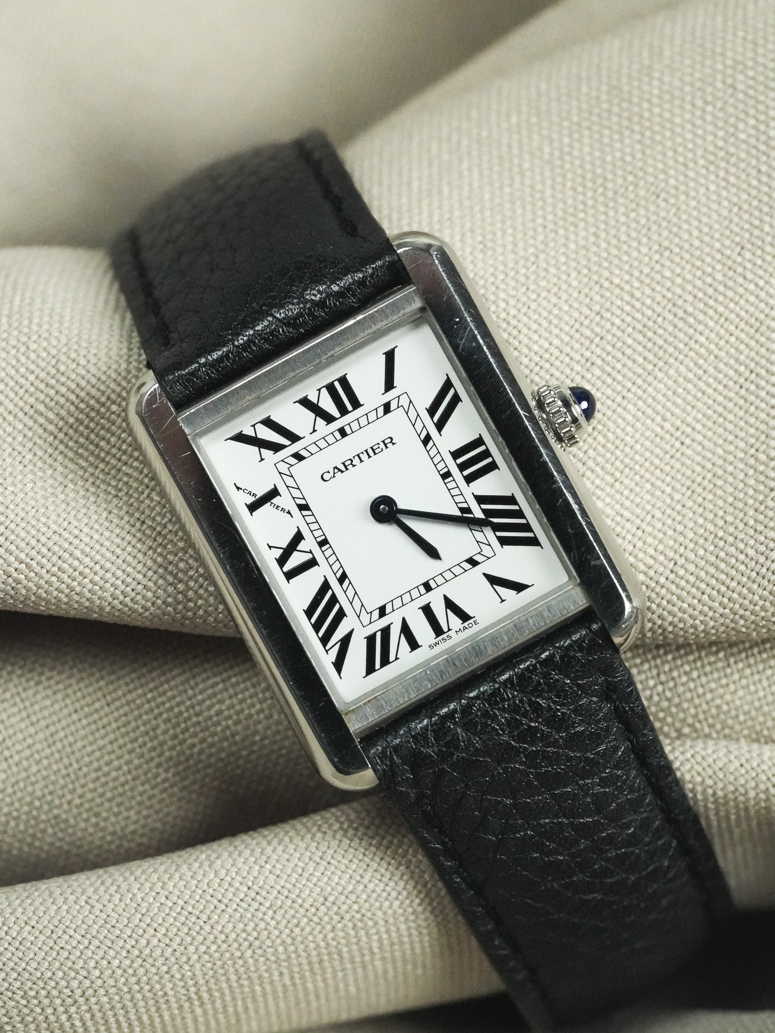 Cartier - 3170 Tank Solo Acier Quartz - 2010-е
