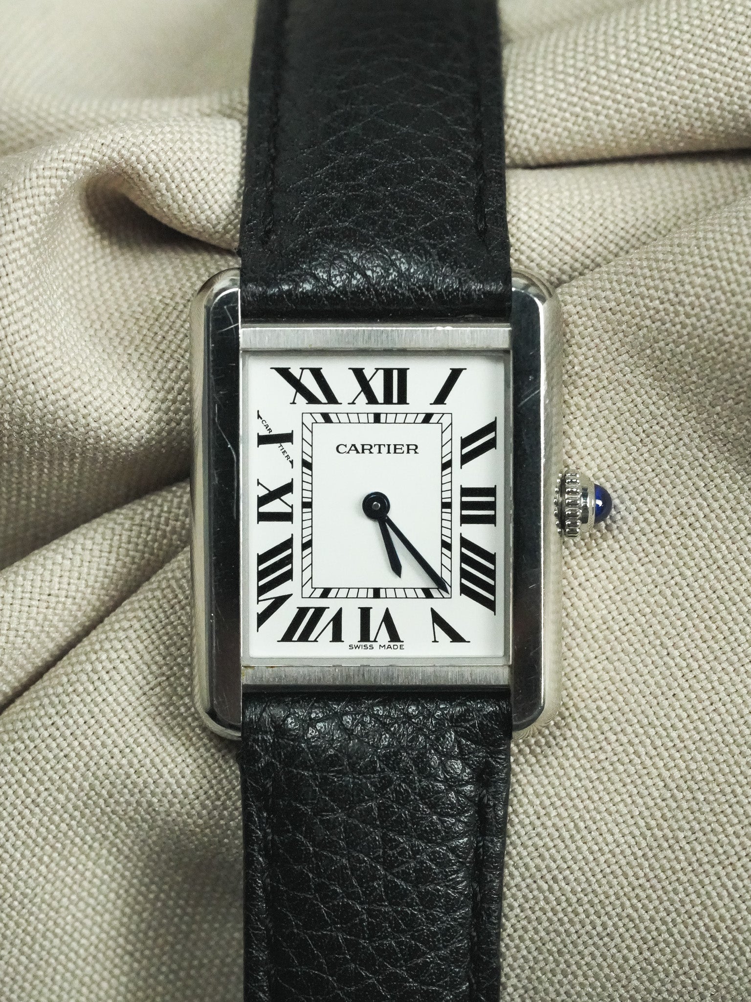 Cartier - 3170 Tank Solo Acier Quartz - 2010-е