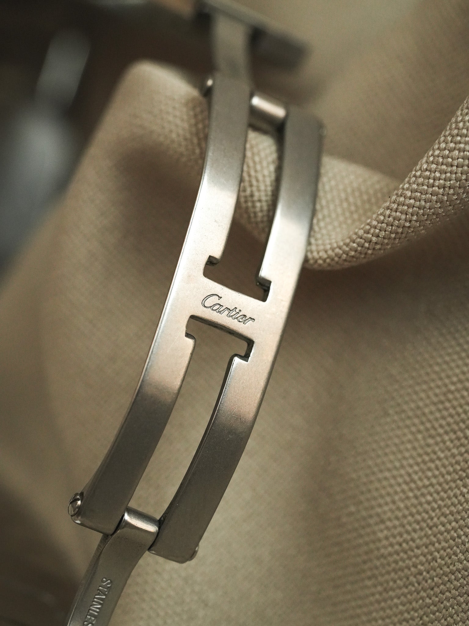 Cartier - Santos Curved 1564 Steel 29mm - 2000s