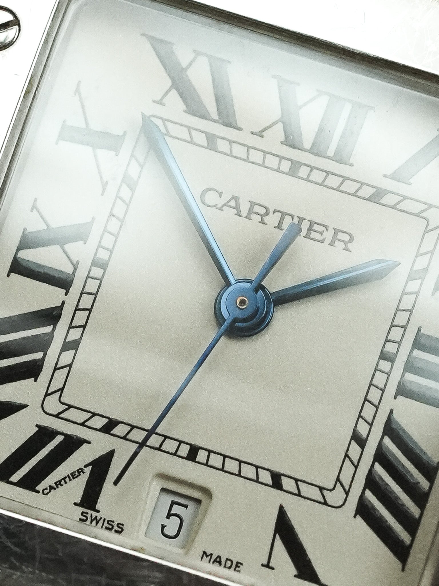 Cartier - Santos Curved 1564 Steel 29mm - 2000s