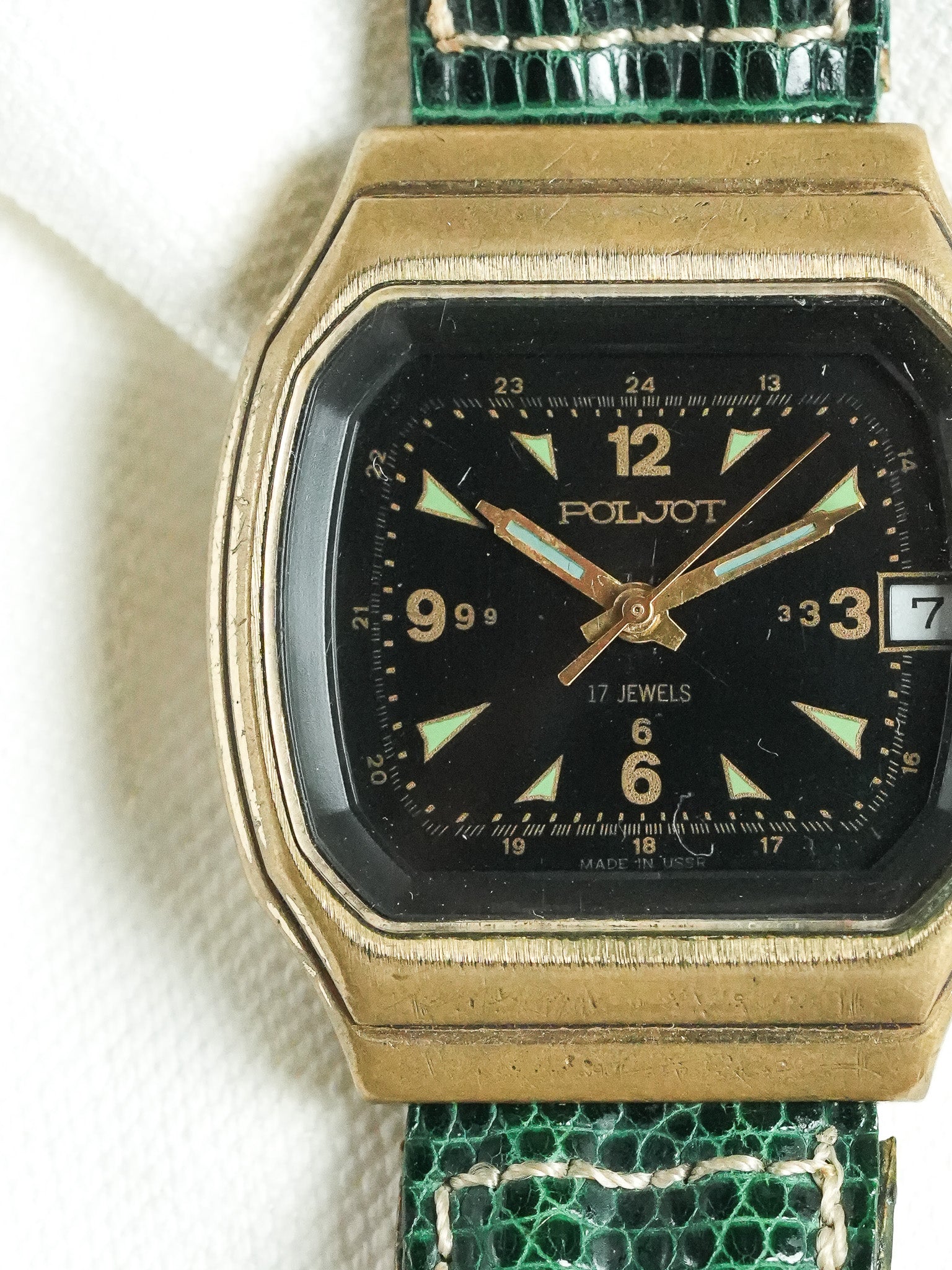 Poljot - Black And Green Dial - 1970s
