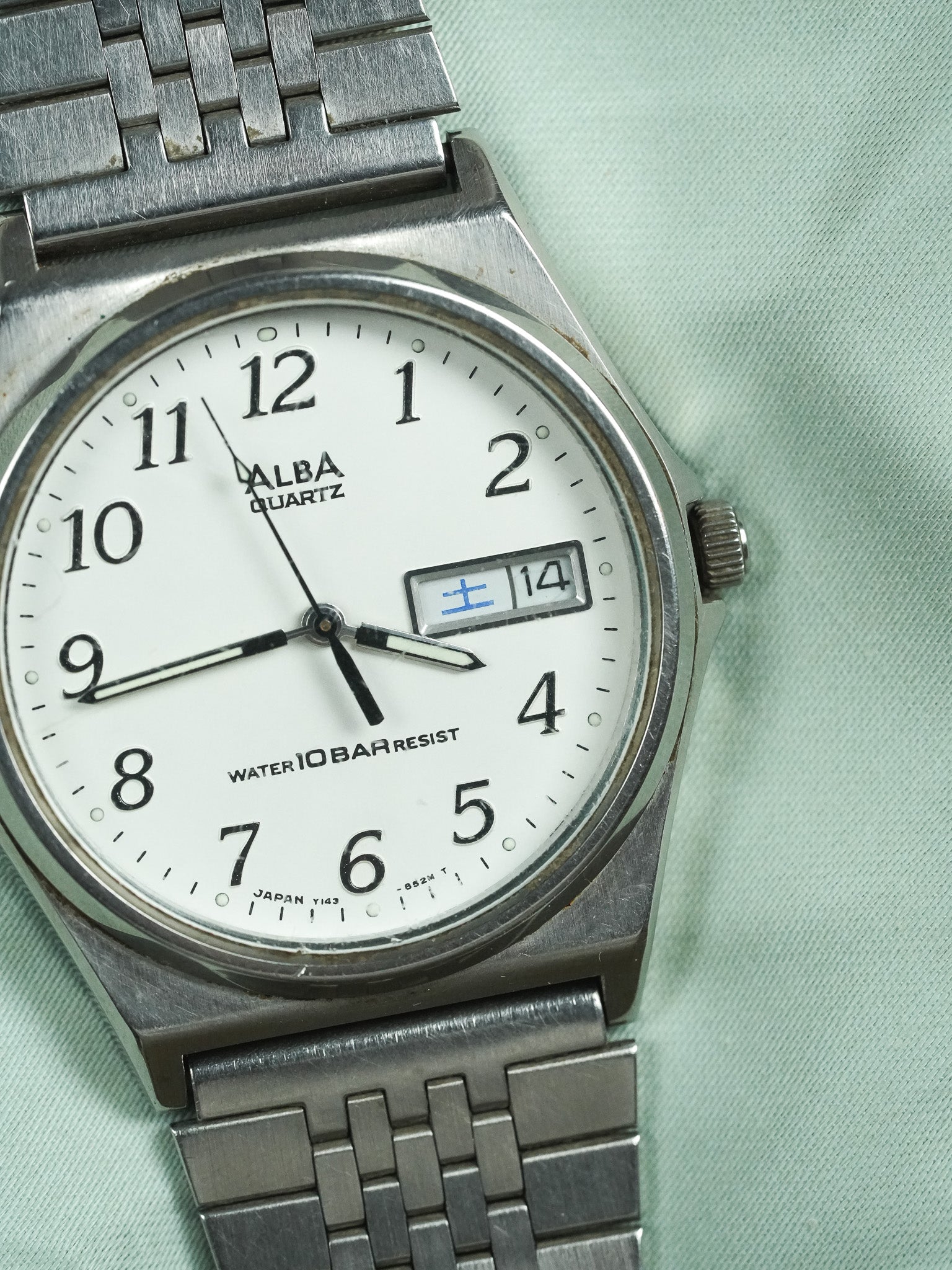 Alba x Seiko - Daydate Kanji Stahl - 1990