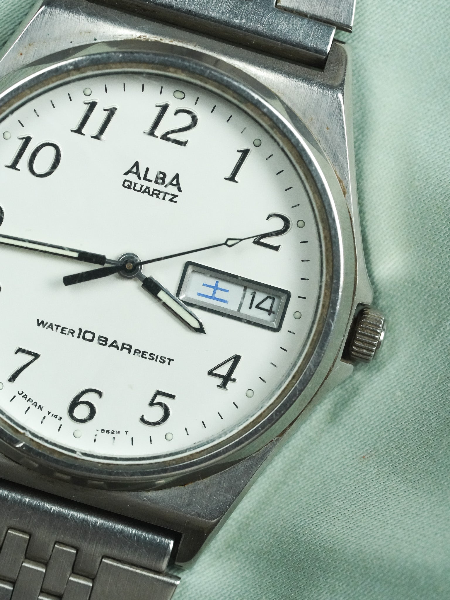 Alba x Seiko - Daydate Kanji Stahl - 1990