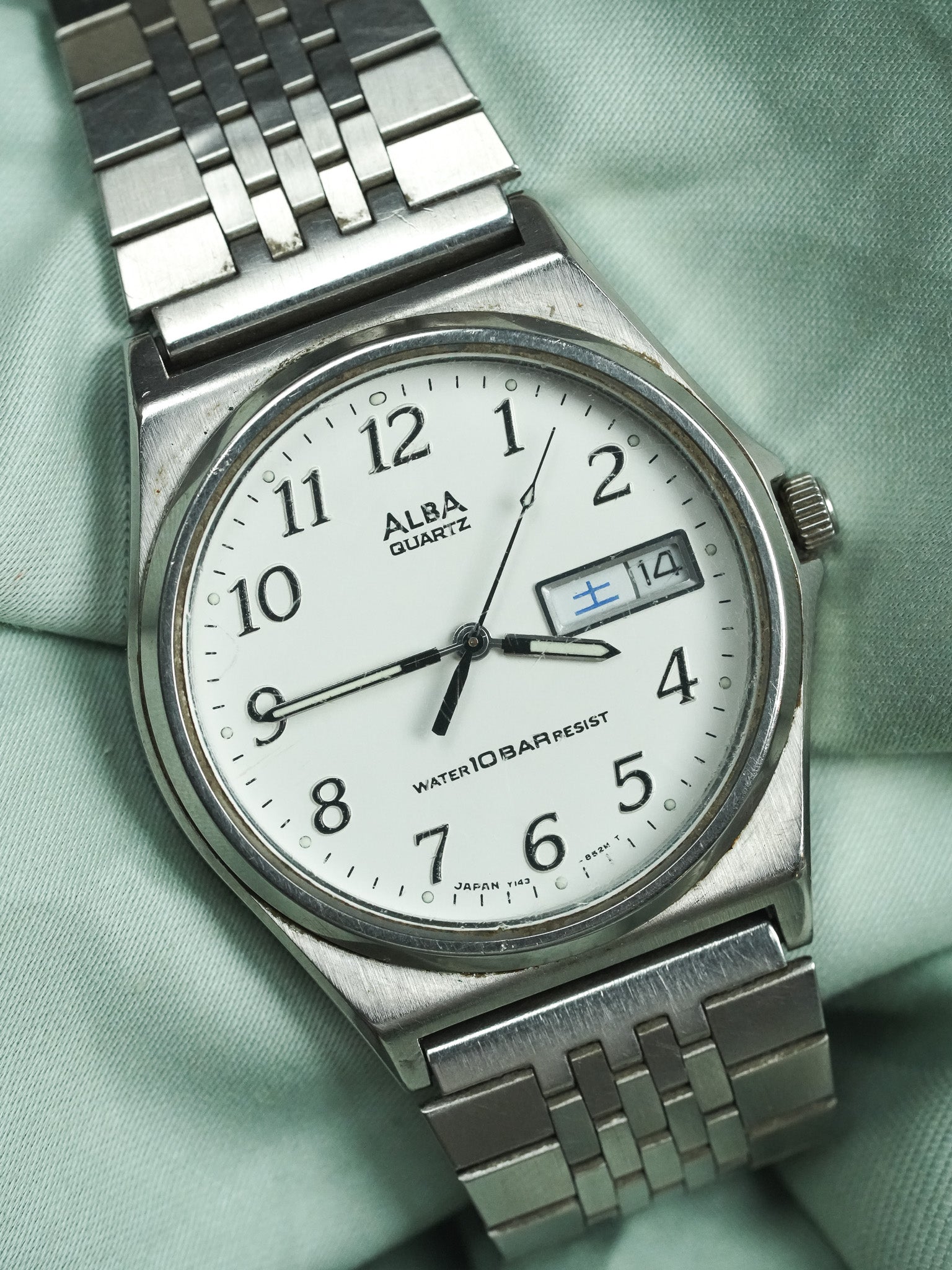 Alba x Seiko - Daydate Kanji Stahl - 1990
