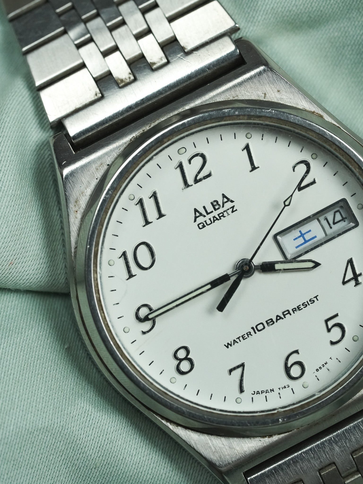 Alba x Seiko - Daydate Kanji Stahl - 1990