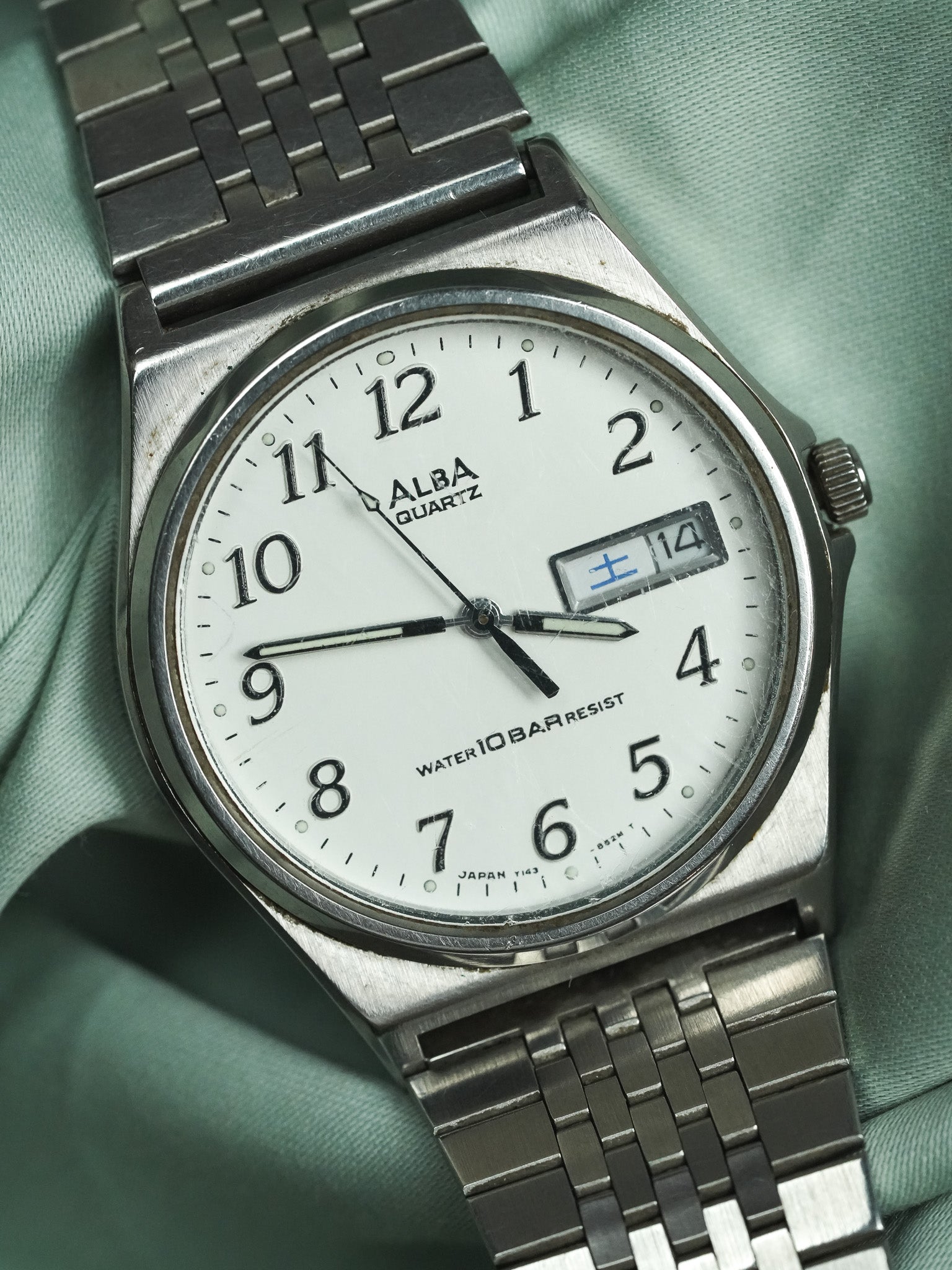 Alba x Seiko - Daydate Kanji Stahl - 1990