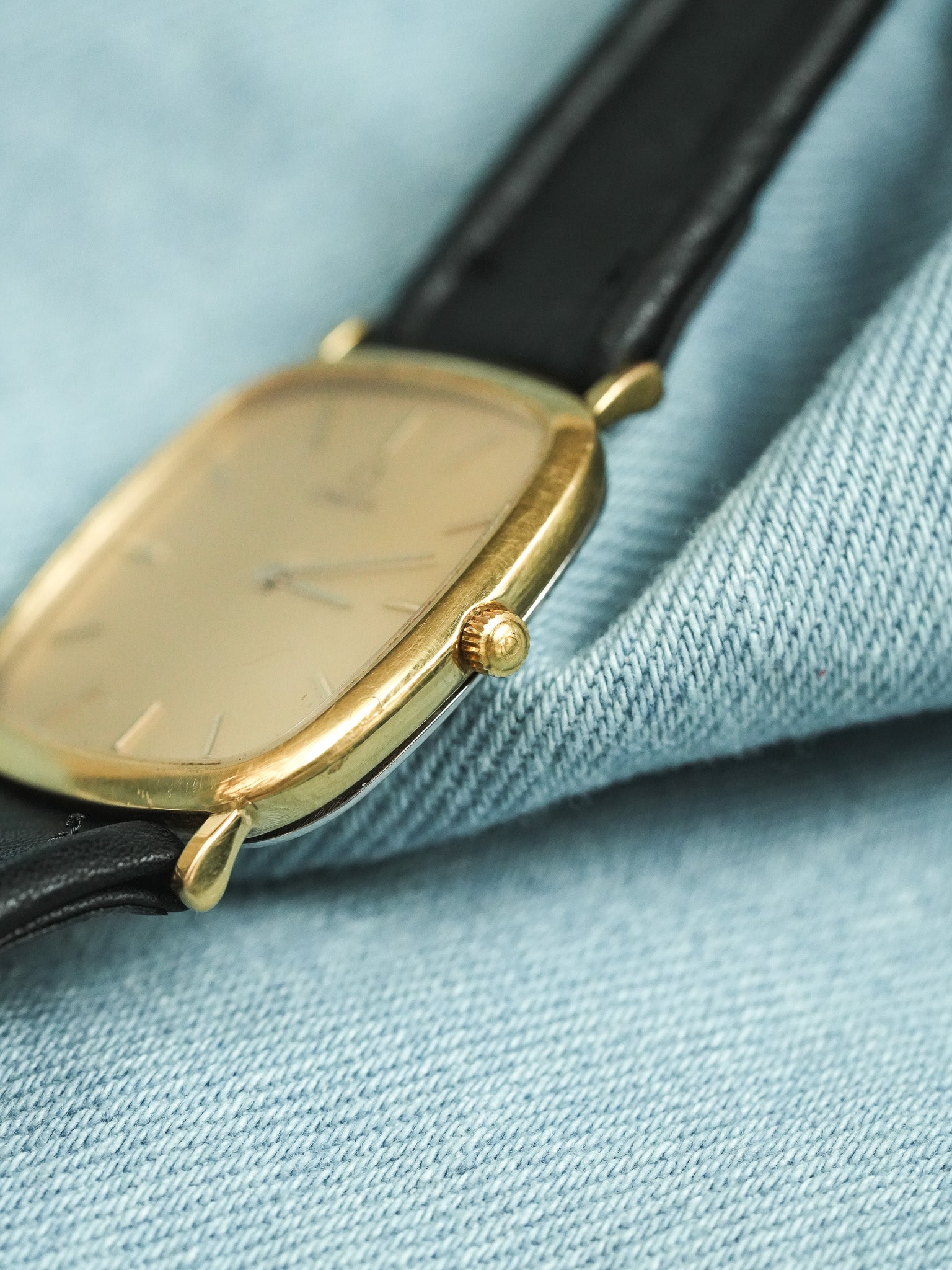 Omega - De Ville 195.0077 Coussin Or EXTRA PLATE - 1991