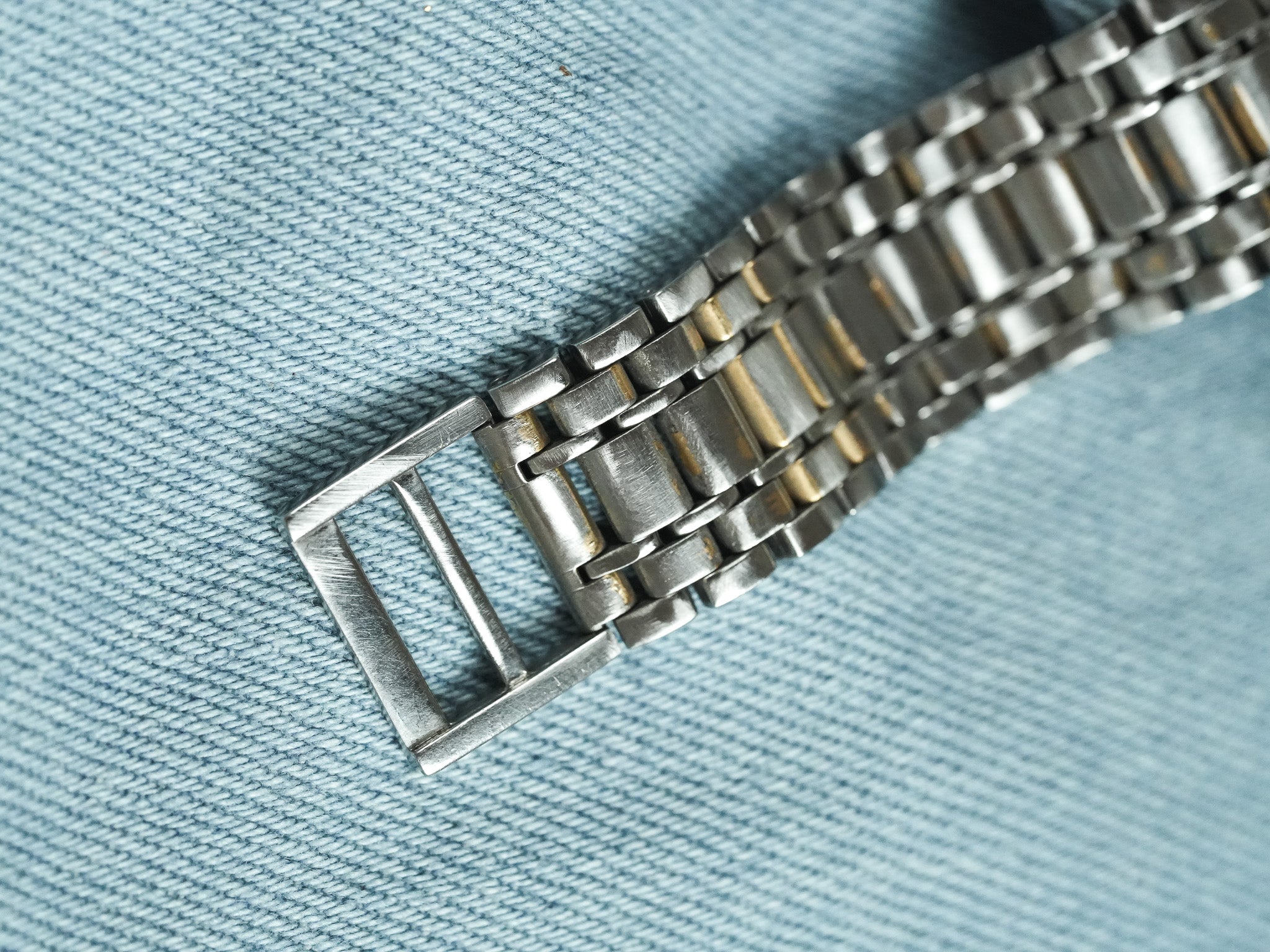 Longines - Flagship Runde Gold Stahlgeflecht - 1980s