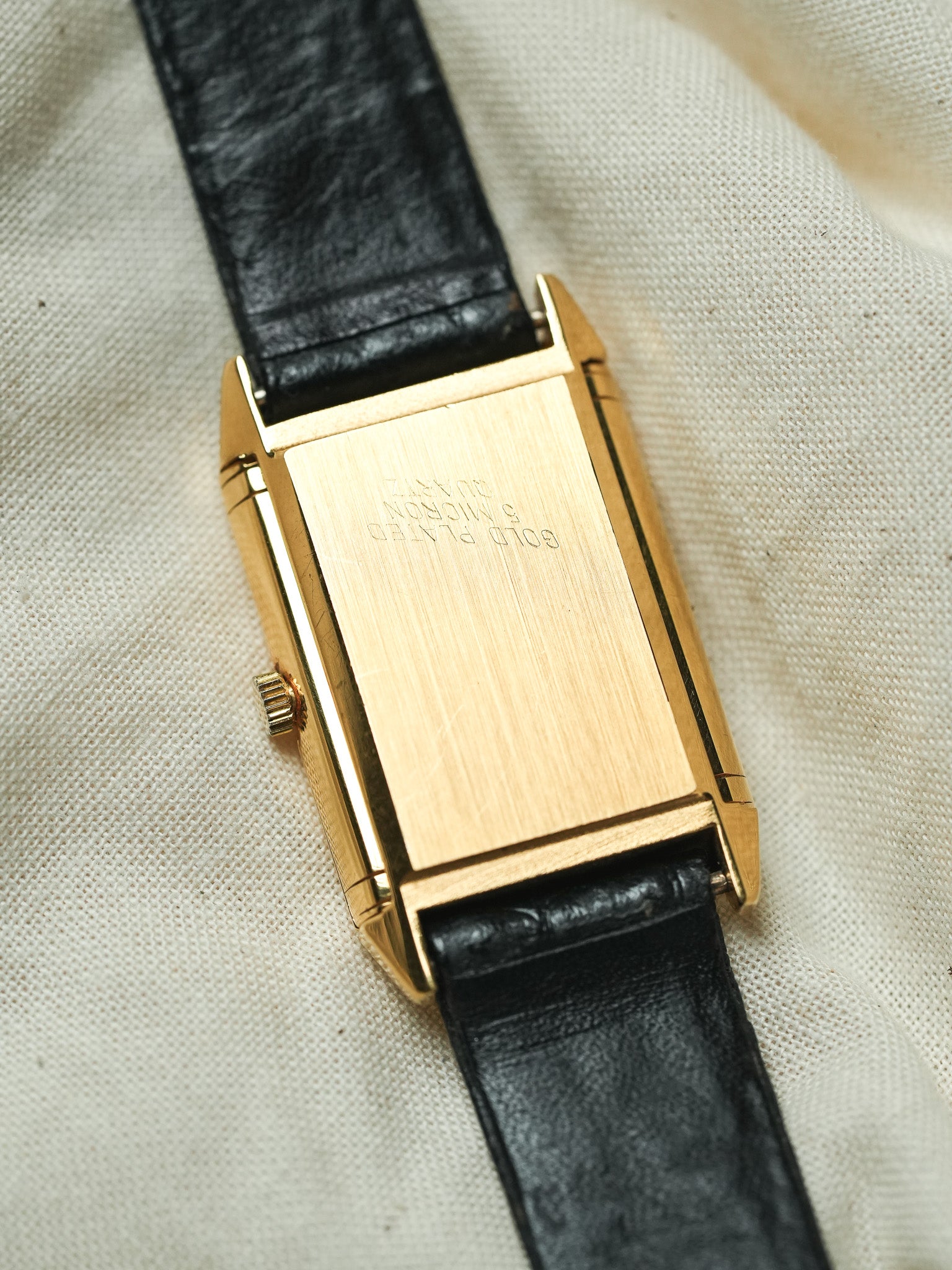 Yema - Paris "Reverso" plaqué or - 1990s