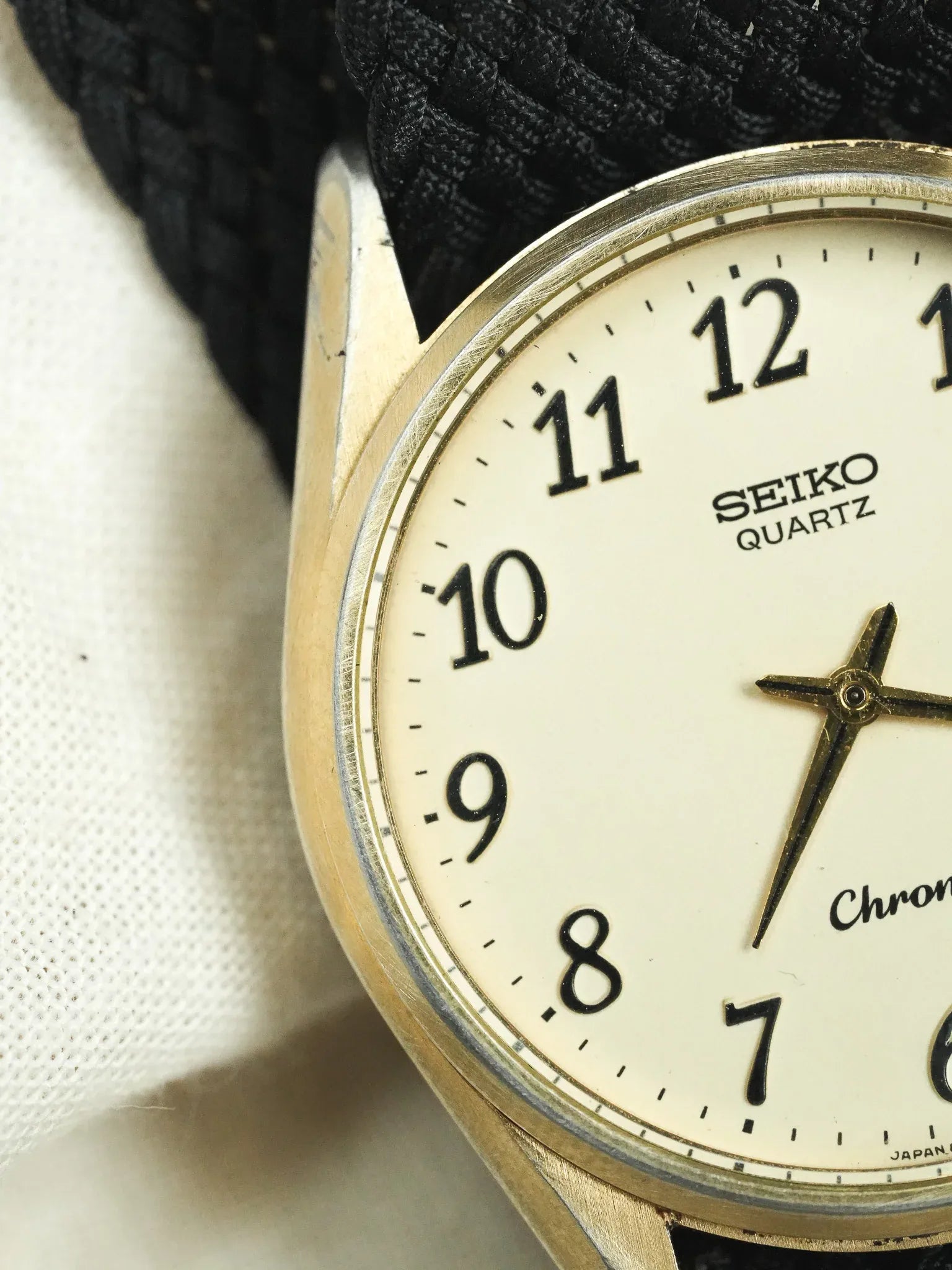Seiko - Chronos Or Patine Chiffres Arabes - 1997