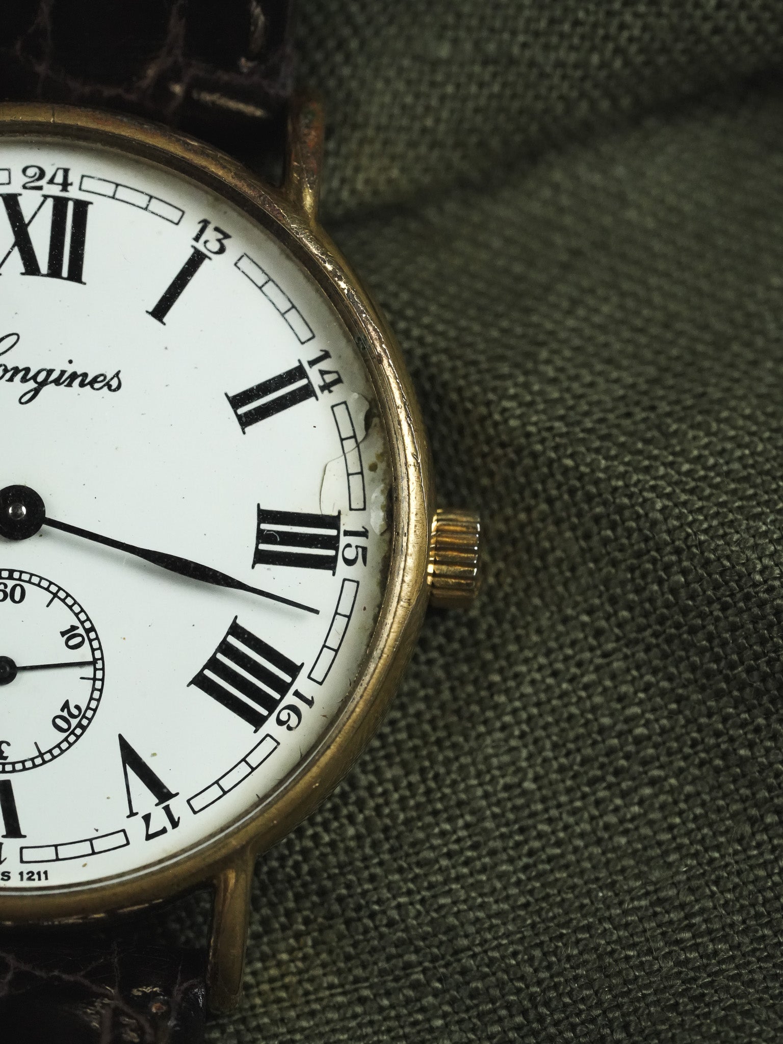 Longines - Style Ancien Romain Remontage manuel - 1970s