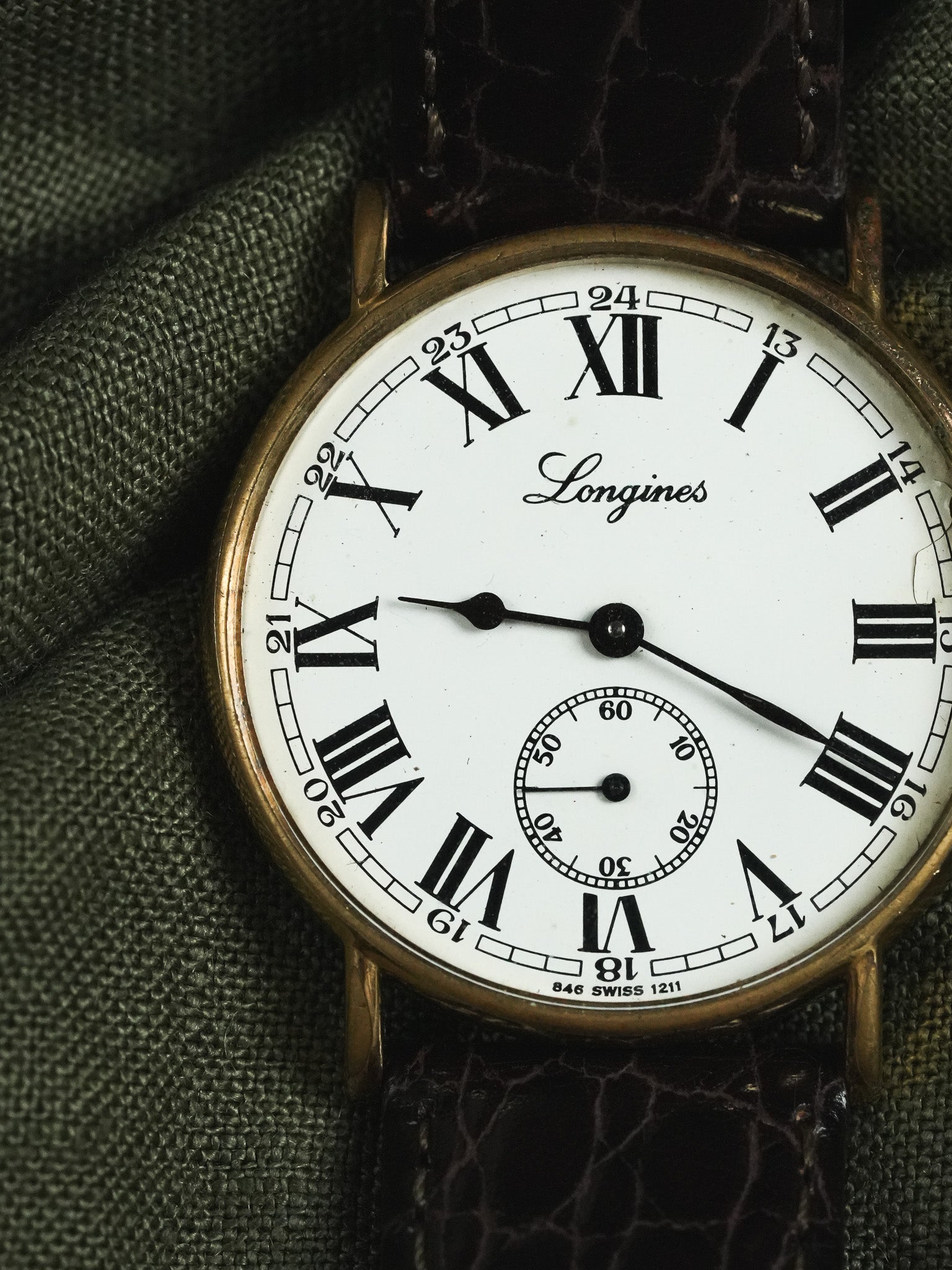 Longines - Style Ancien Romain Remontage manuel - 1970s
