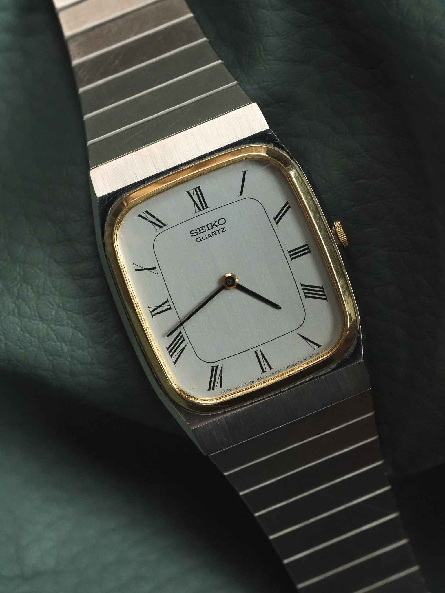 Seiko - Occhiali in acciaio dorato con bracciale integrato - 1981