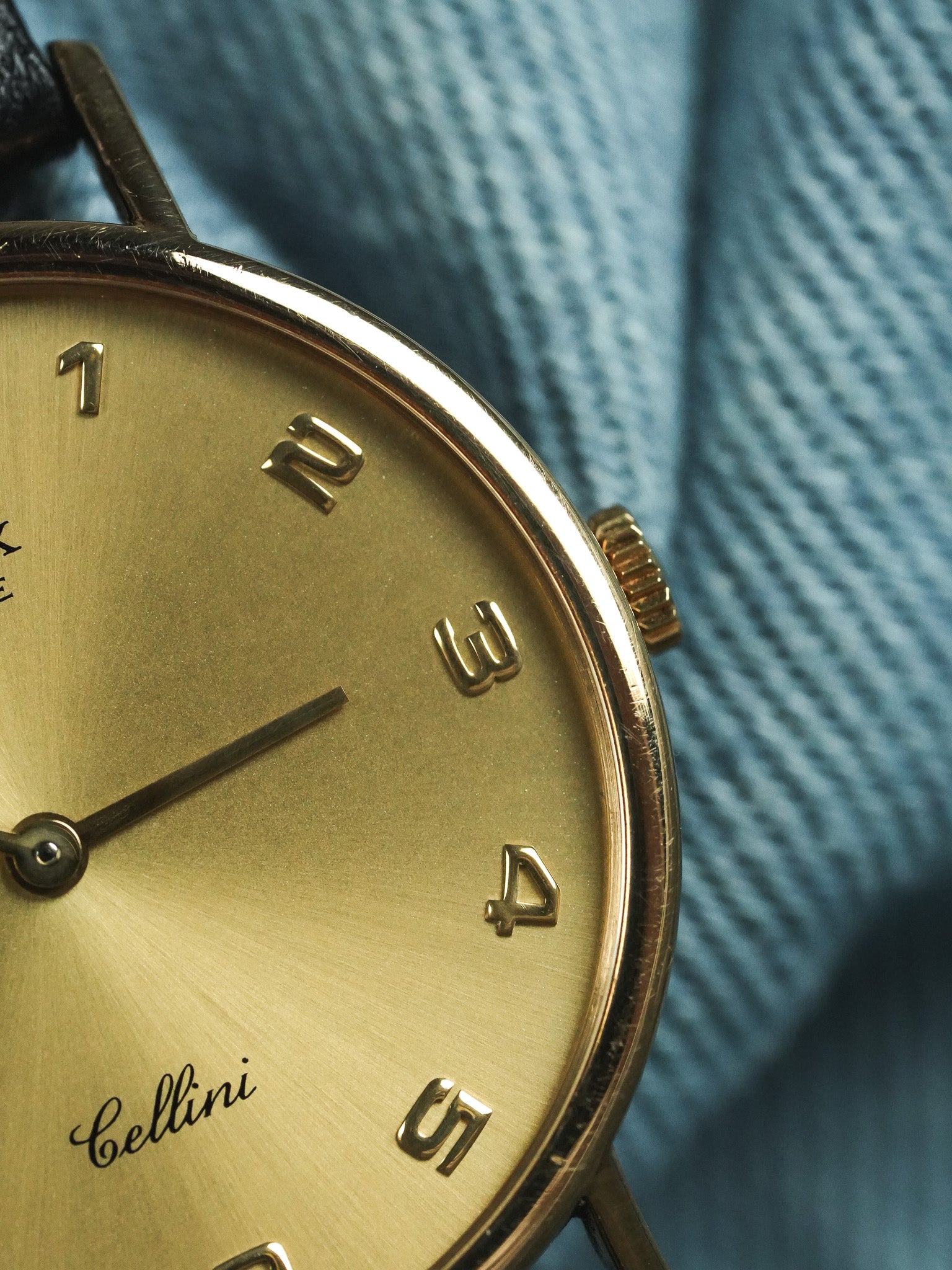 Rolex - Cellini 5112 or jaune 18k Chiffres arabes - 1989