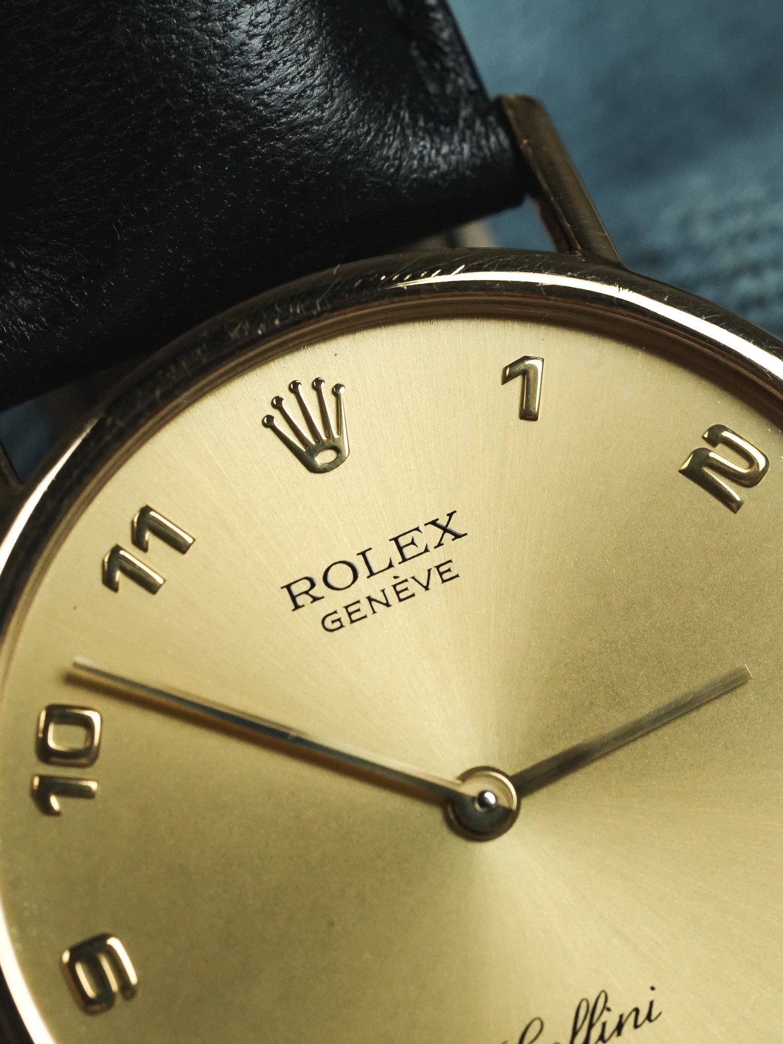 Rolex - Cellini 5112 or jaune 18k Chiffres arabes - 1989