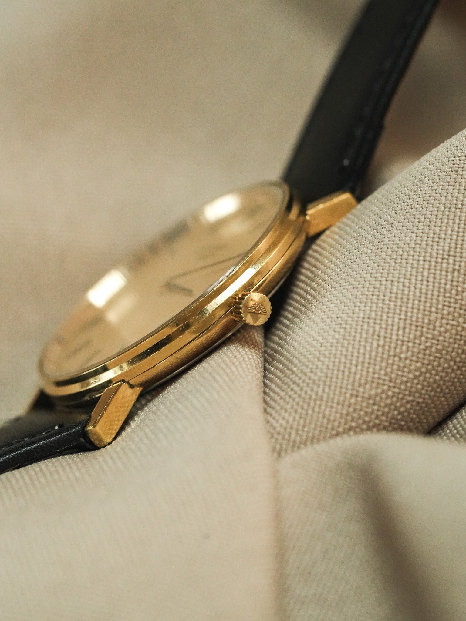 Longines - Gold Plated Case Roman Index - 1978